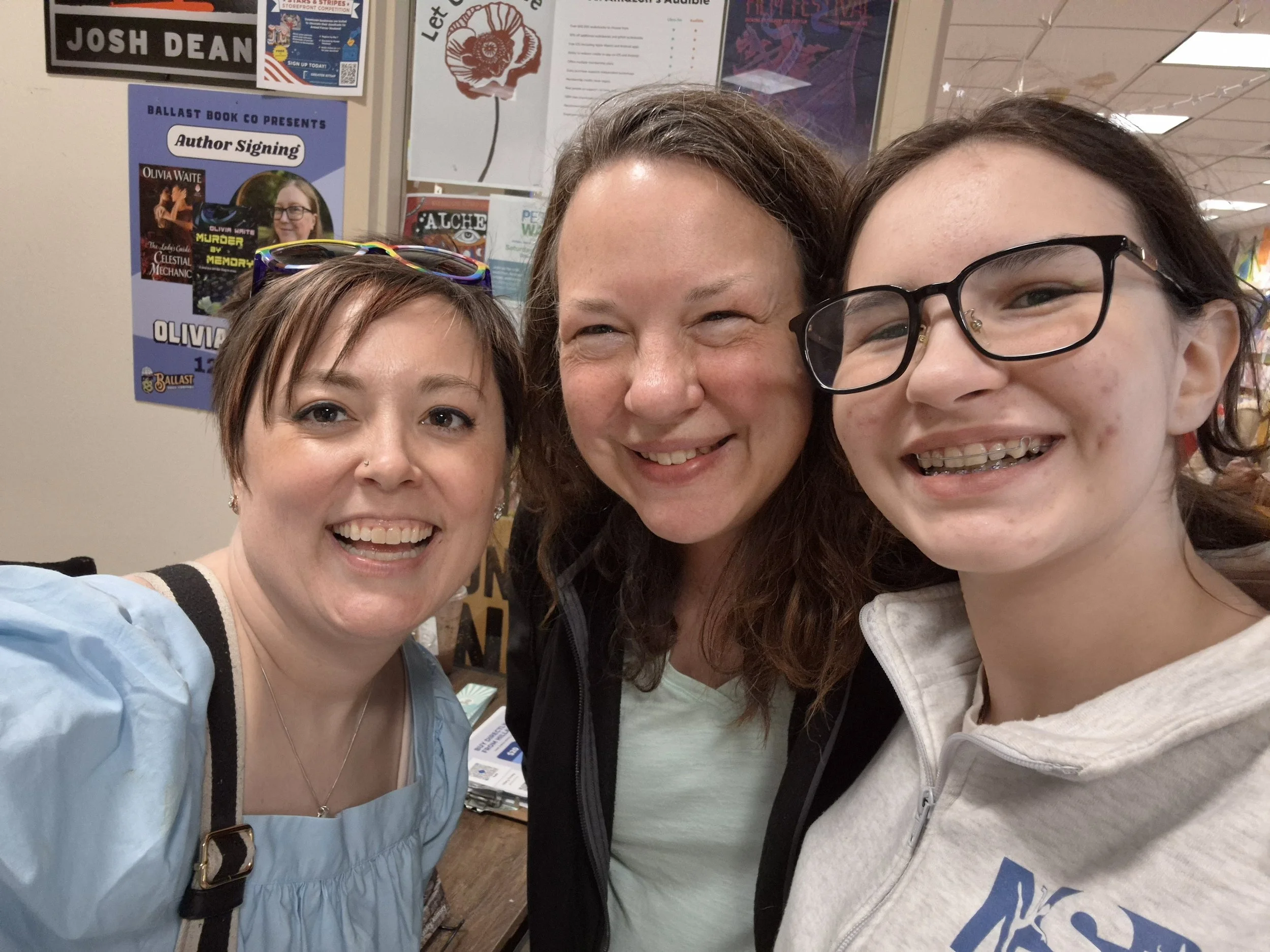 Book signing at Ballast Books for Bremerton Art Walk on June 5, 2026. Buy a copy of The Well is Deep at Ballast to support a small independent bookstore! :)