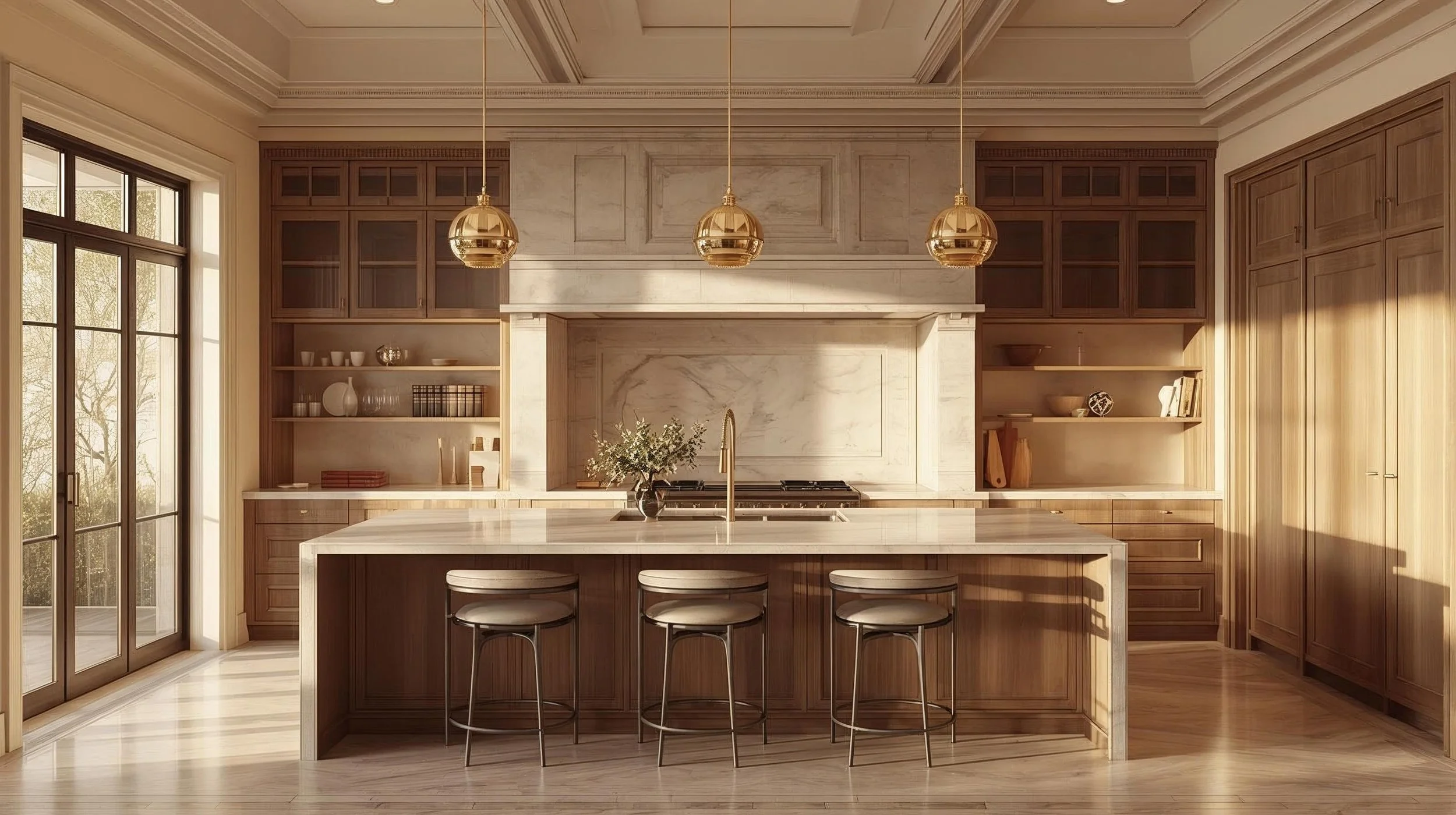 Vames Kitchen Atelier - the kitchen of kitchens. Luxury kitchen design atelier marrying European precision with American functionality. Explore bespoke kitchen architecture shaped by The Silent Kitchen System™ .