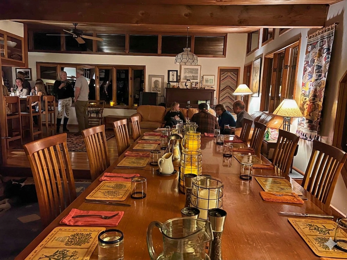 Otter Bar Lodge interior