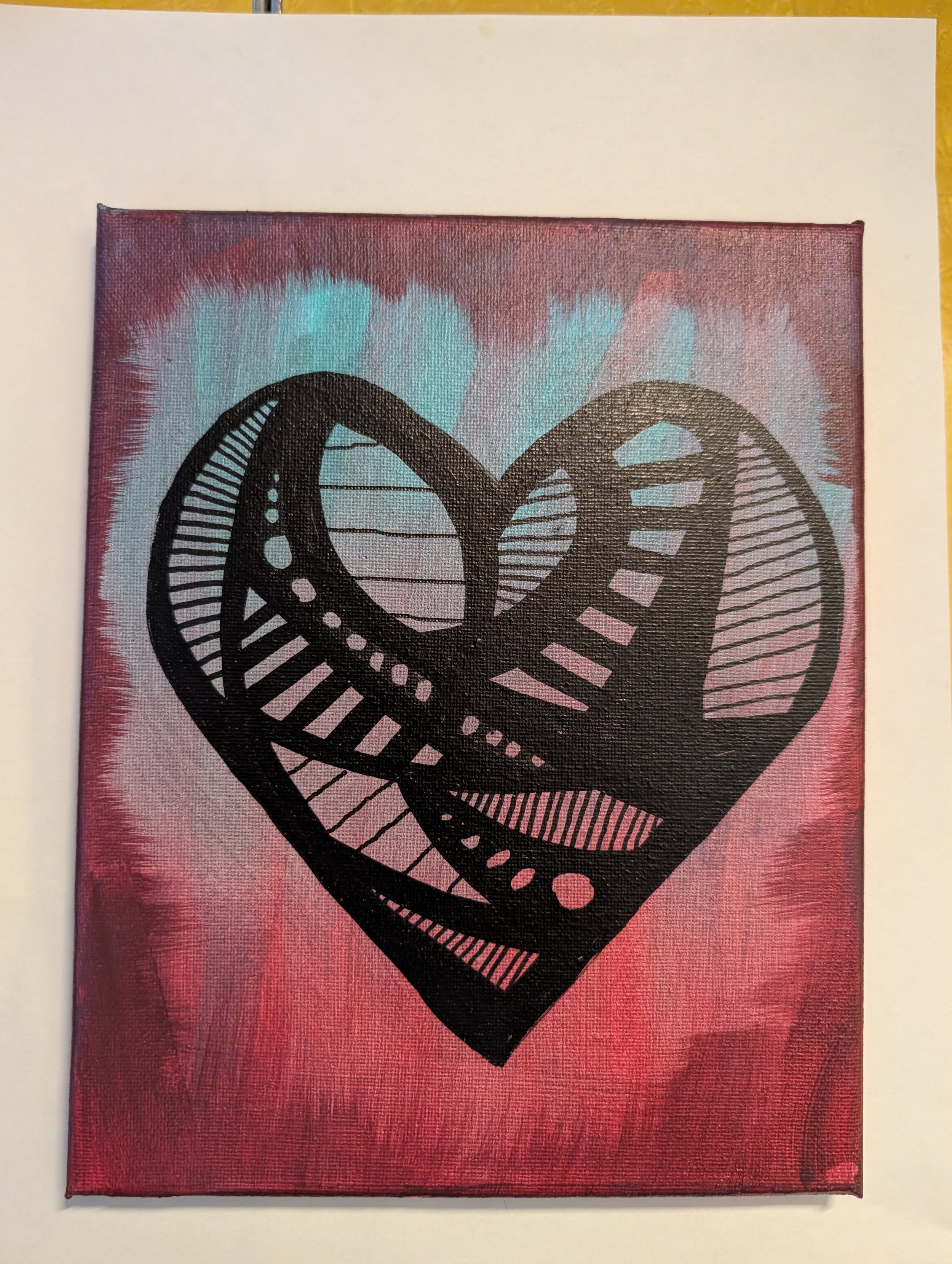 Abstract Heart Series