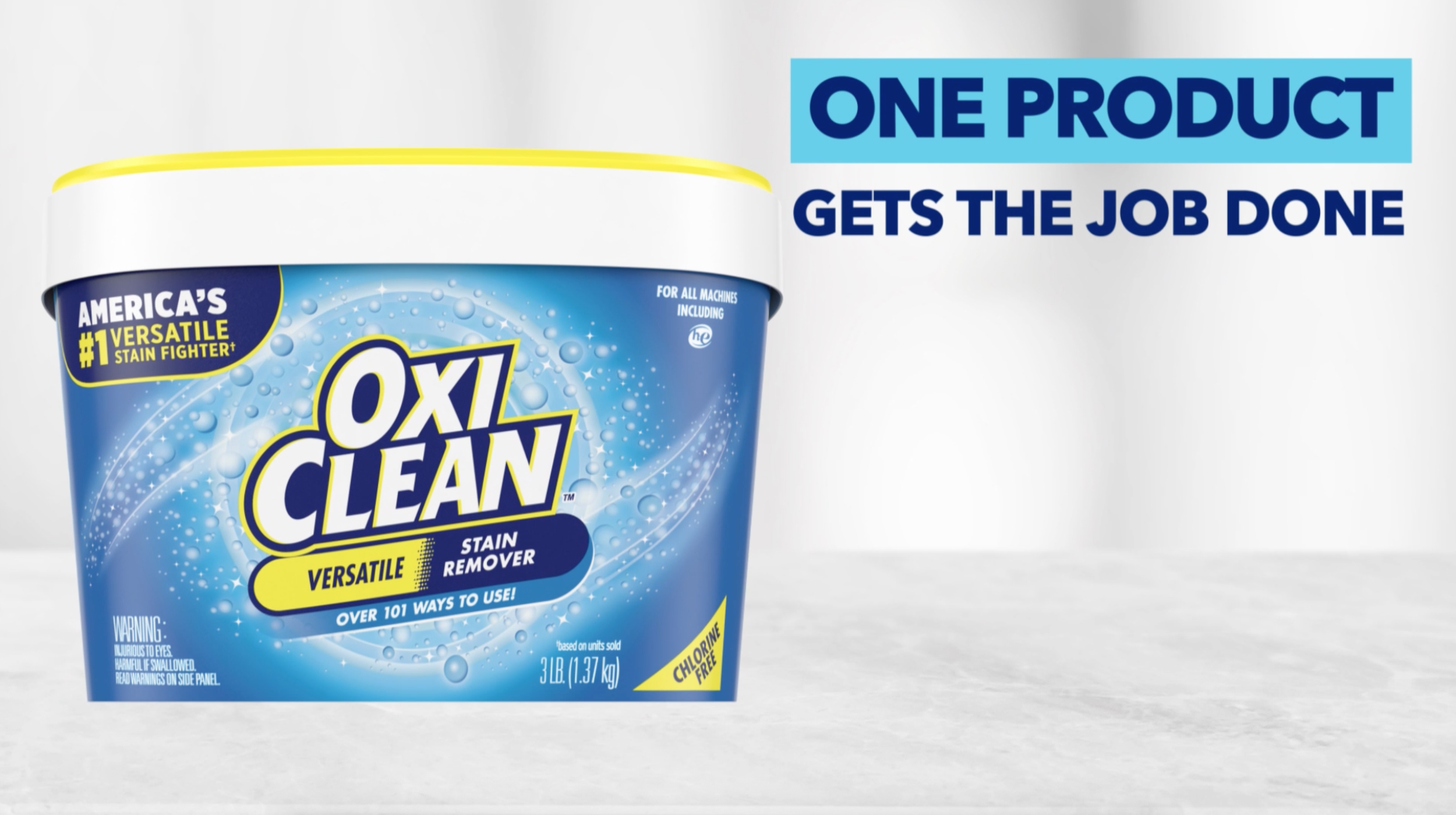 Oxiclean - Less is More