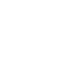 Magnifying glass icon with a circular lens and handle on a white background.