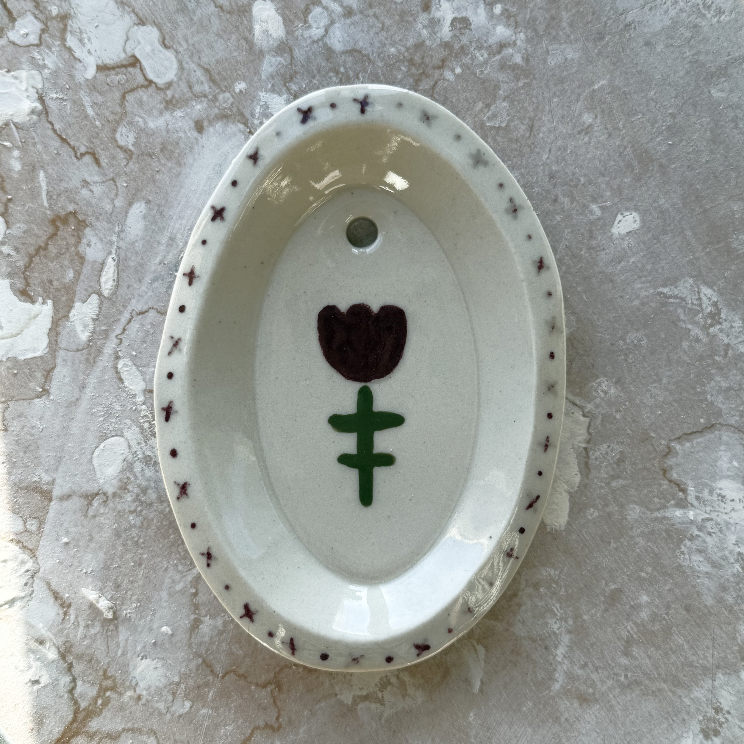 Tulip Fields Wall Plate