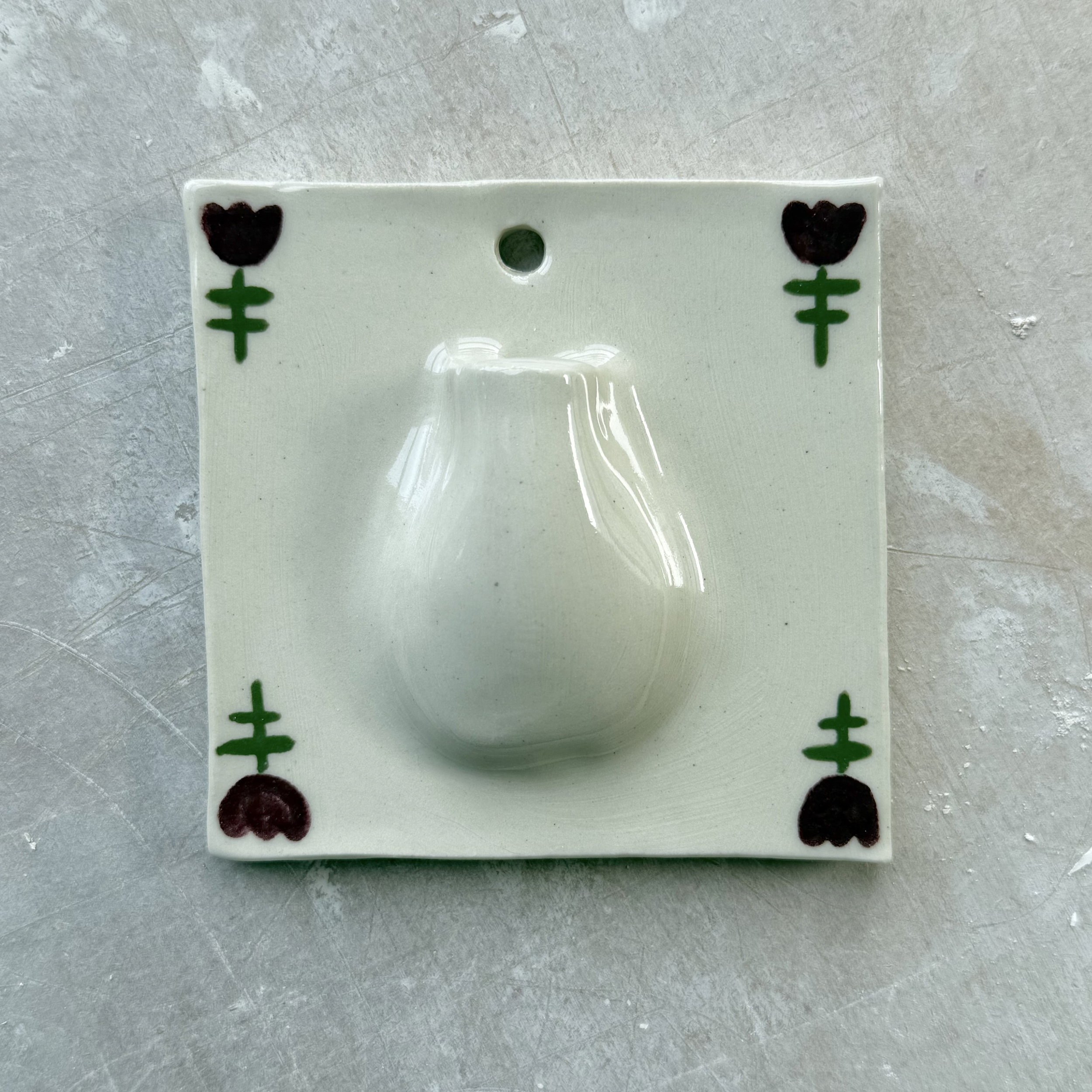 Tulip Fields Wall Vase