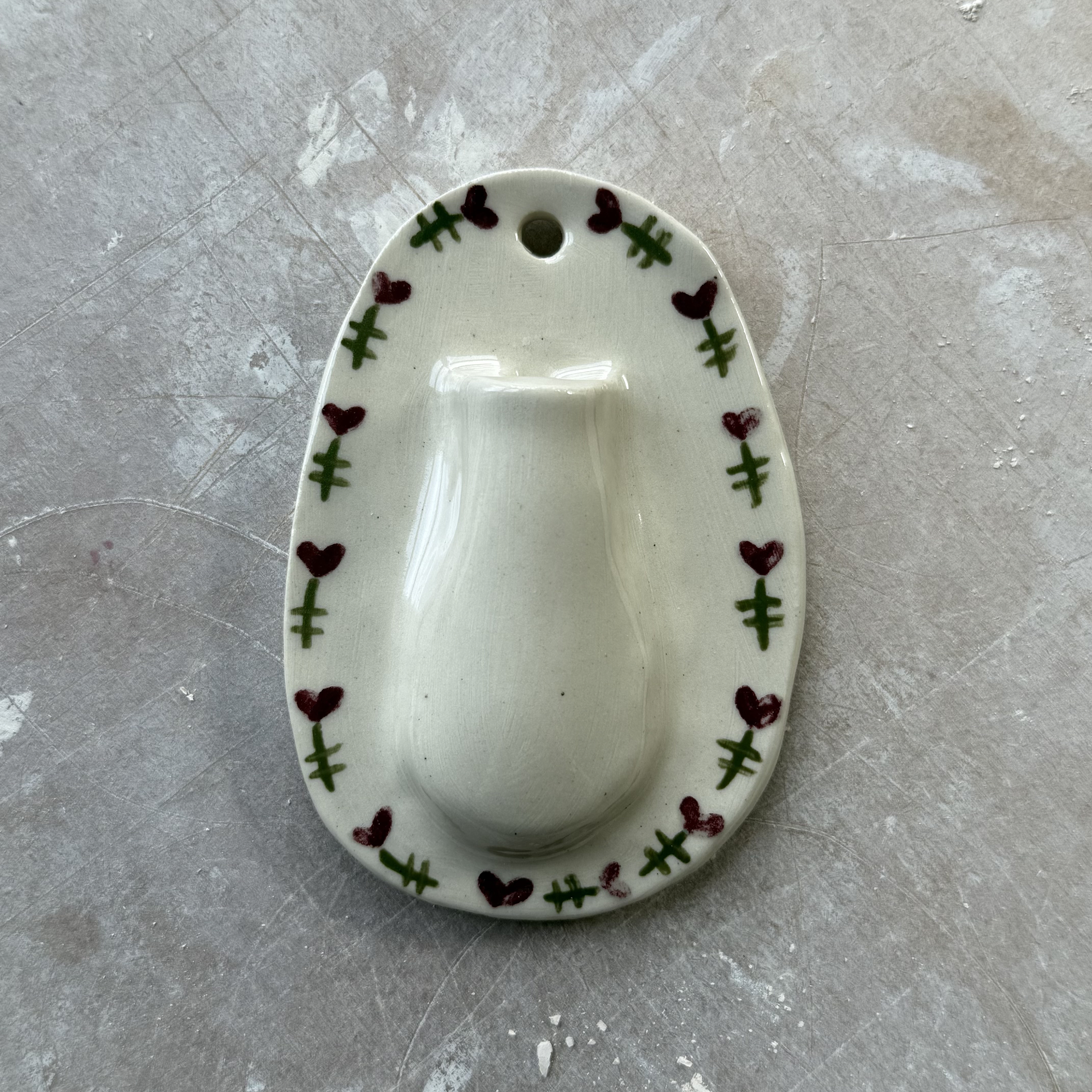 Tulip Fields Wall Vase