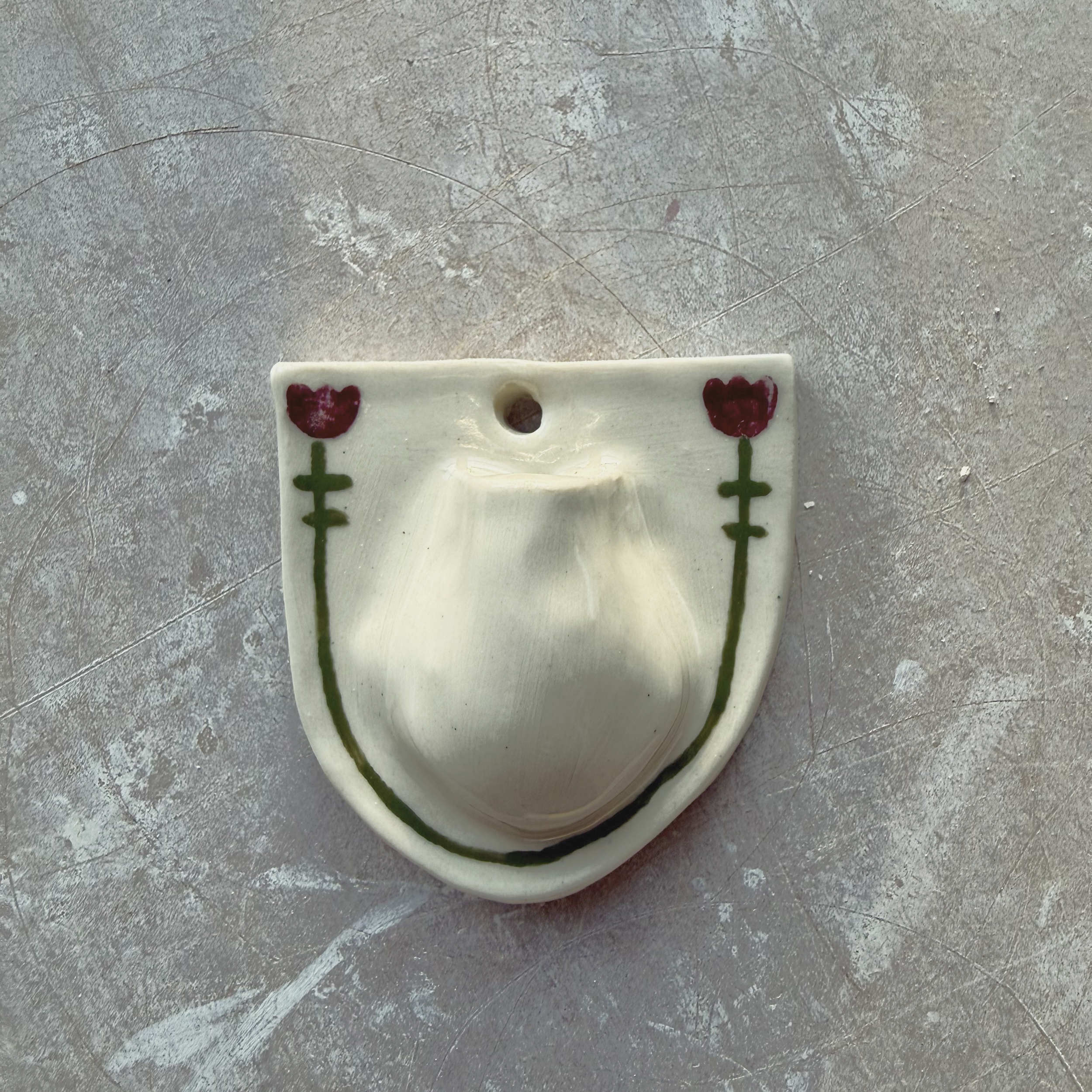 Tulip Fields Wall Vase