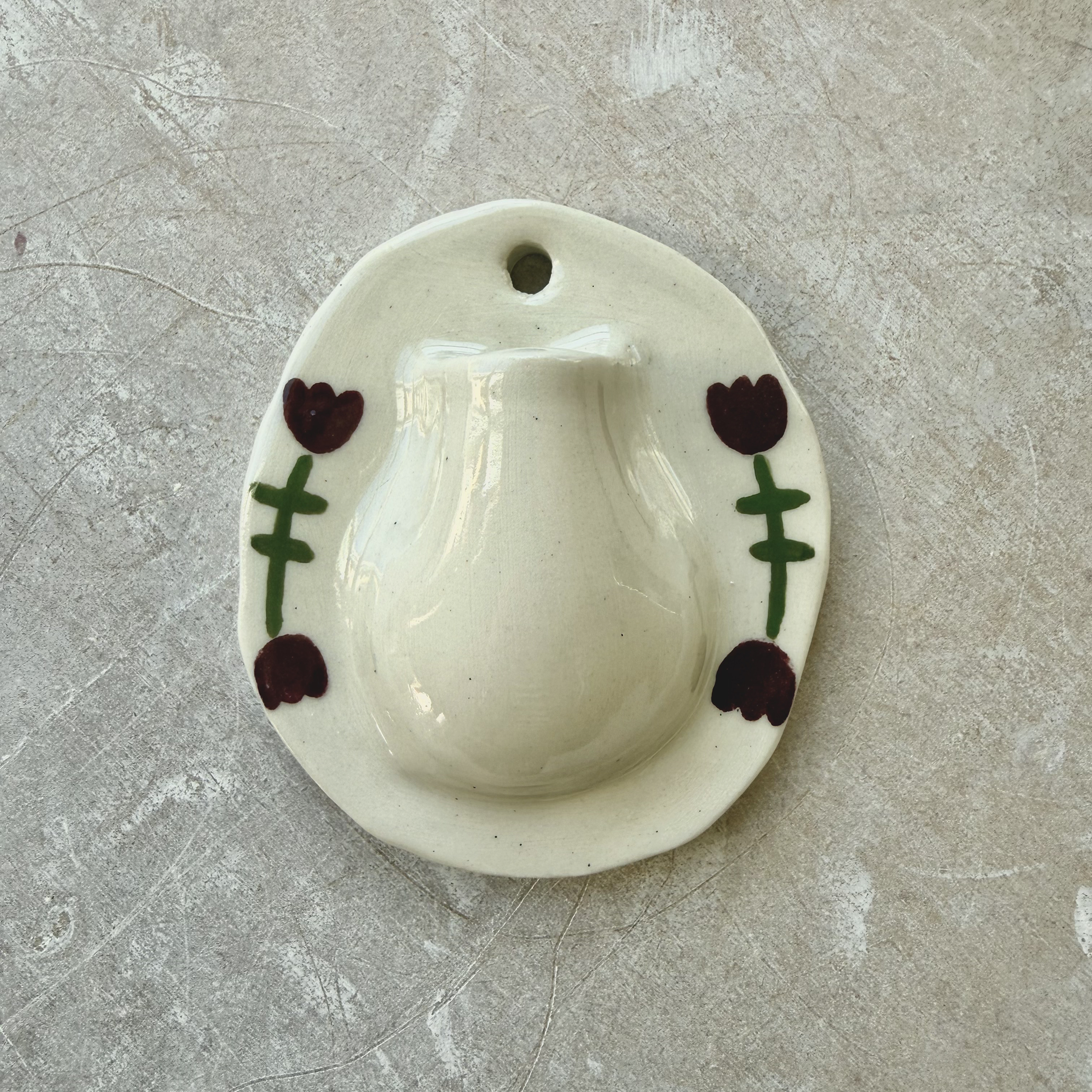 Tulip Fields Wall Vase