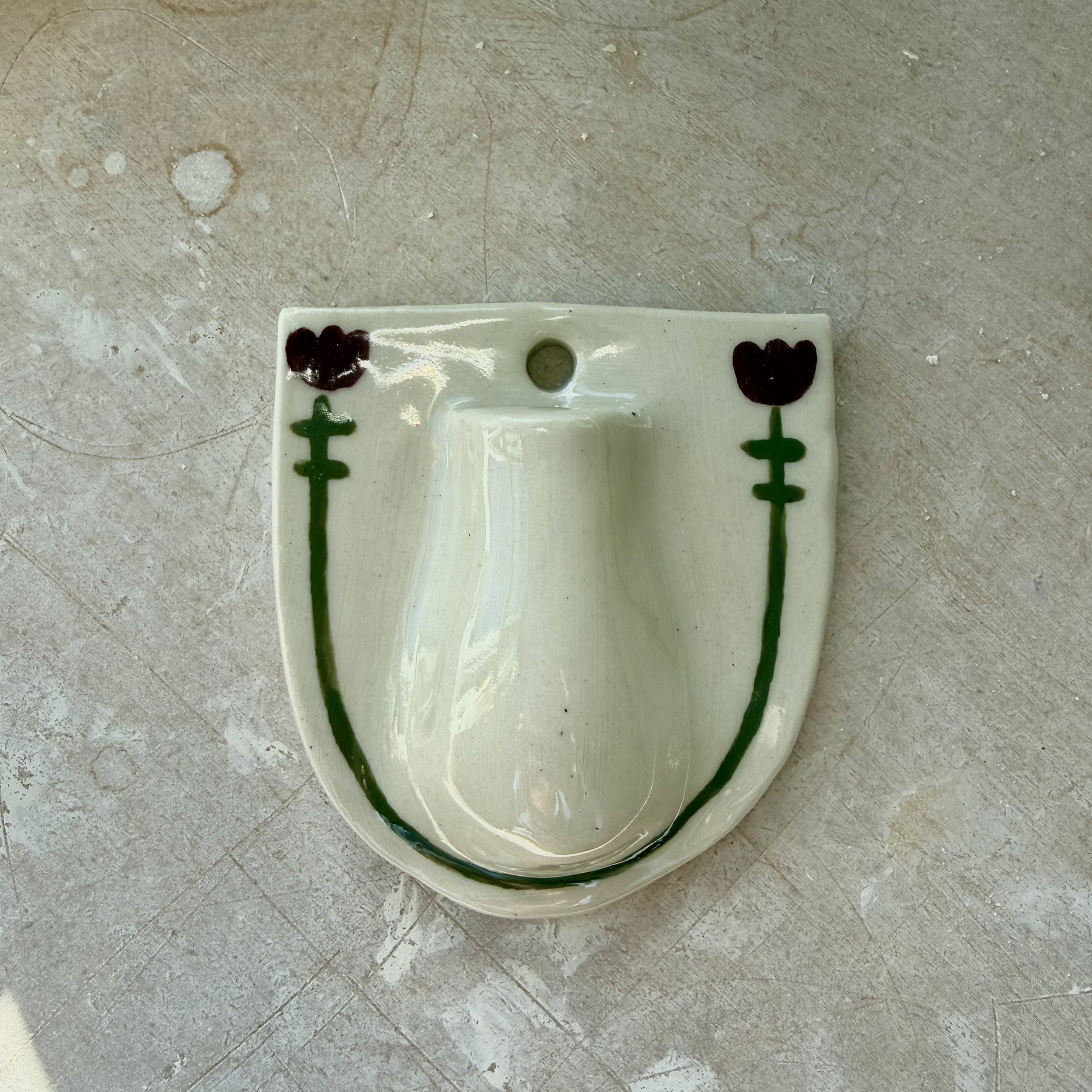 Tulip Fields Wall Vase