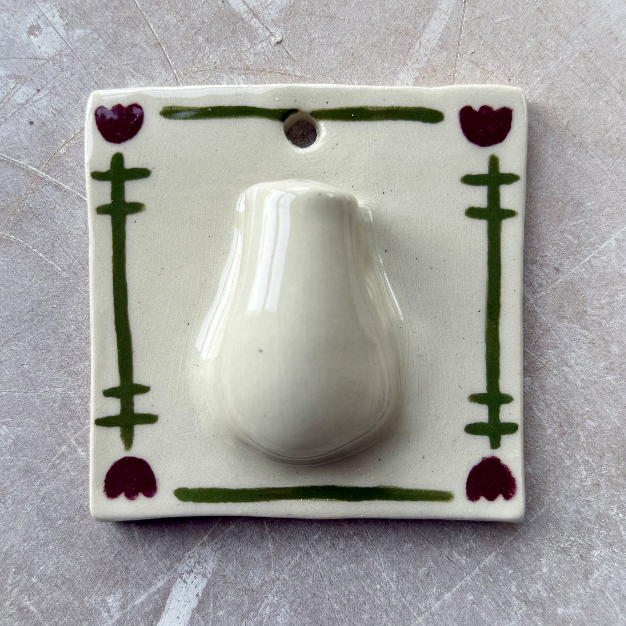 Tulip Fields Wall Vase