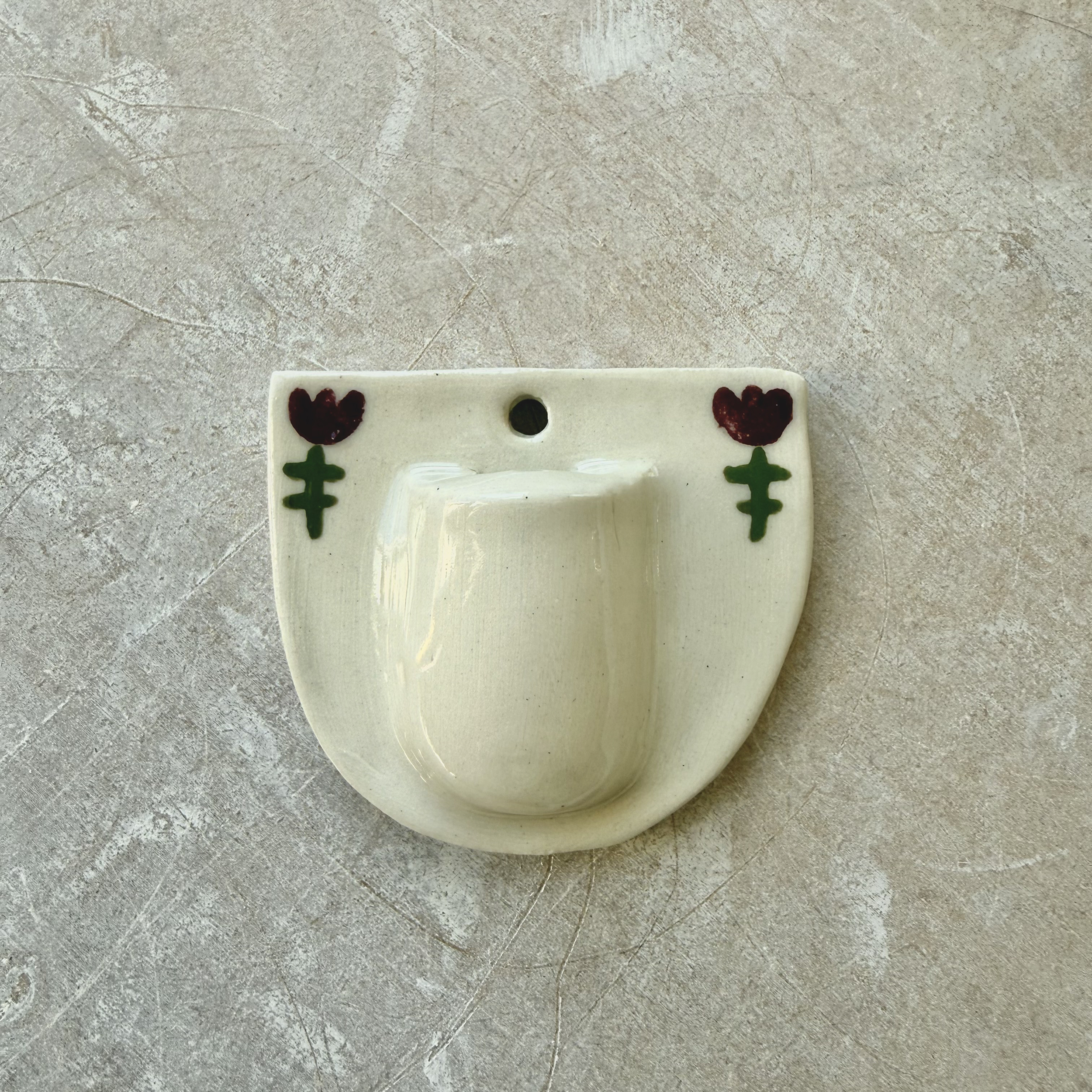Tulip Fields Wall Vase