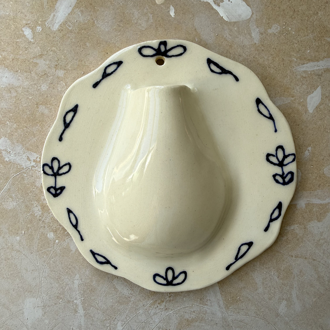 Dutch Roots Wall Vase - Delft Blue