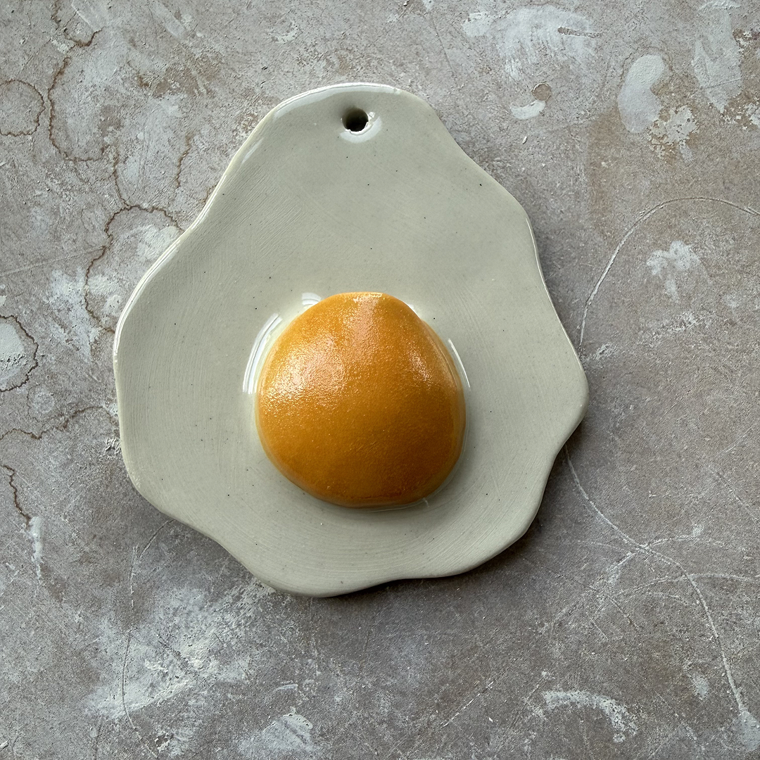 Custom Order – Jessica J. – Two Sunny Side Up Egg Wall Vases