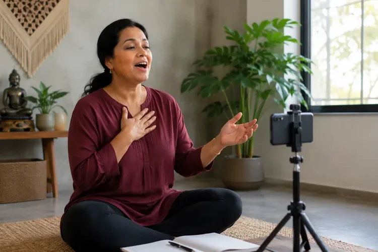 The aging female voice