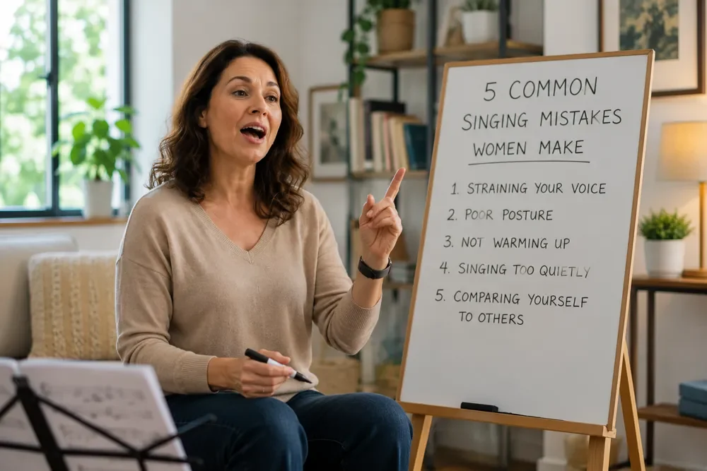 5 Common Singing Mistakes Women Make