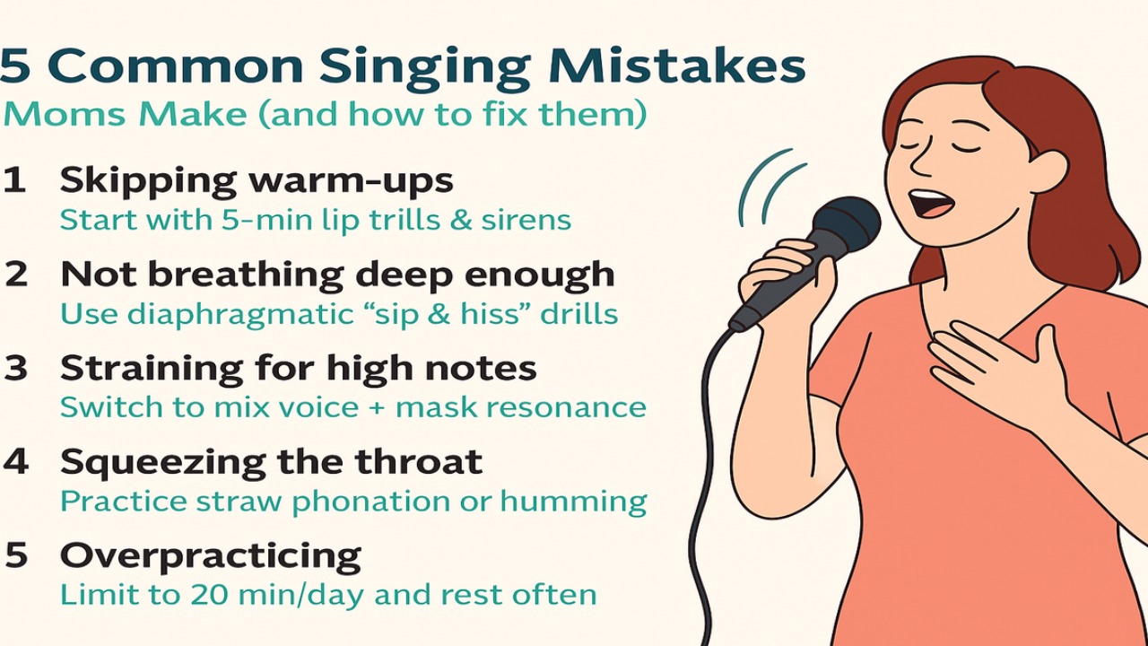 5 Common Mistakes Singing Moms Make (and How to Fix Them)