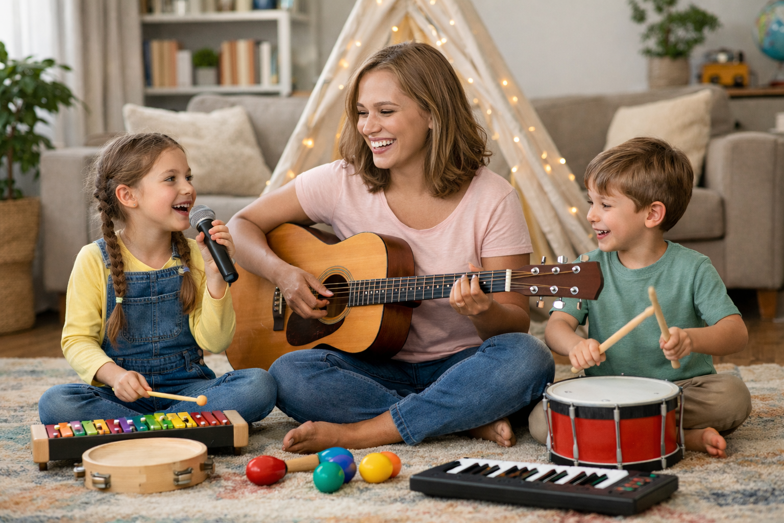 10 Benefits of Music for Child Development