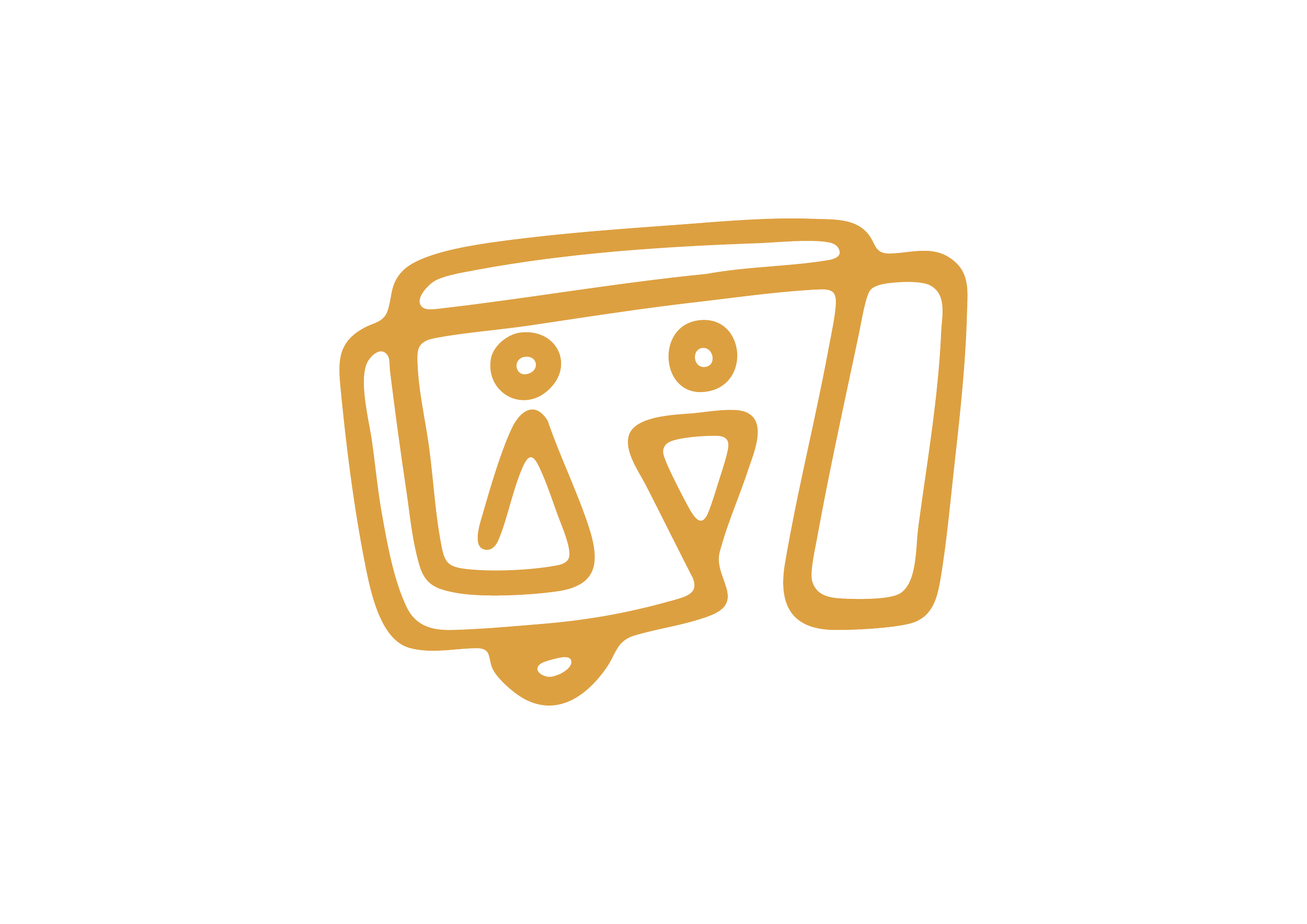 Line drawing of a vintage restroom trailer logo