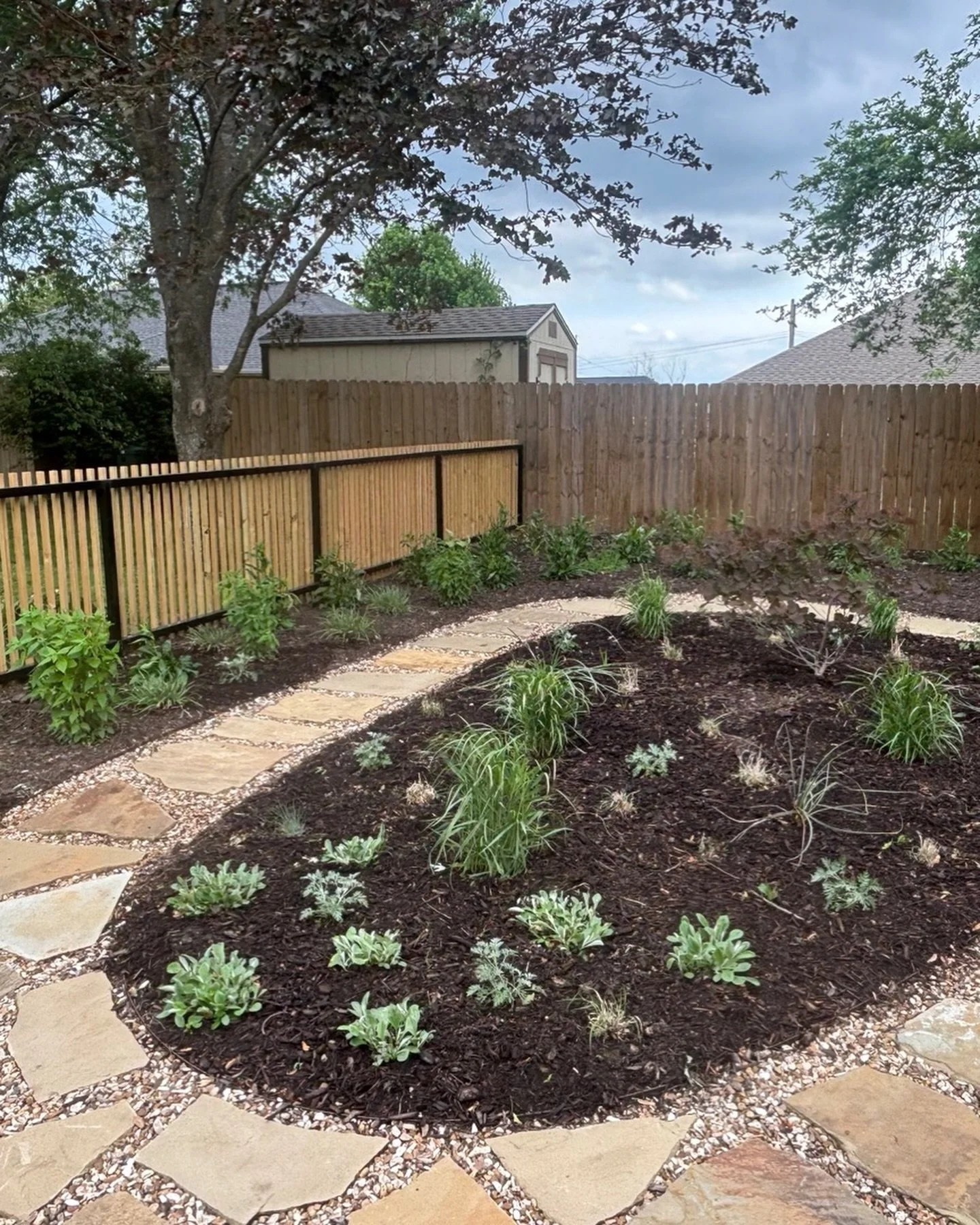 What a spring! It has been an all season plantathon. We can&rsquo;t wait to see everything start to get full! Our website is also live and linked in our bio. Share with anyone who is looking for a garden design, maintenance or rock project!

#spring 