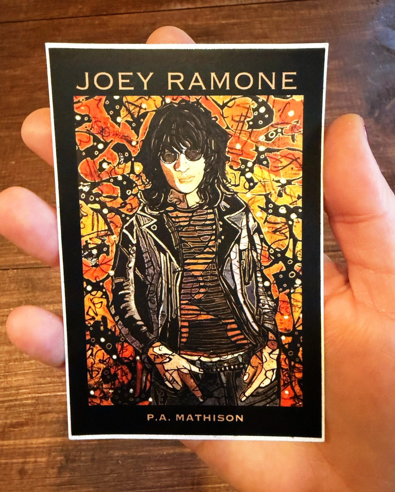 Joey Ramone Sticker
