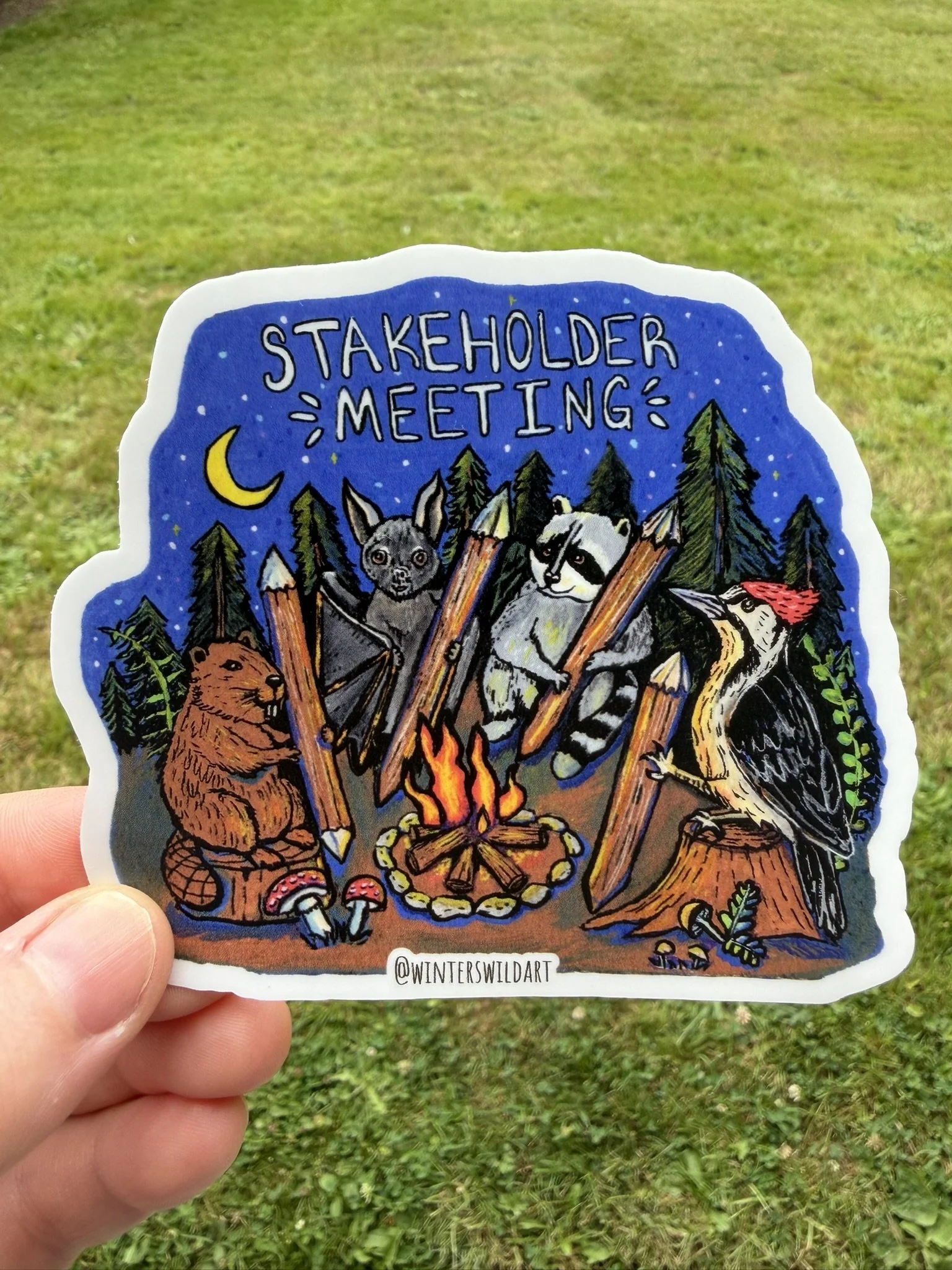 Stakeholder Meeting Sticker