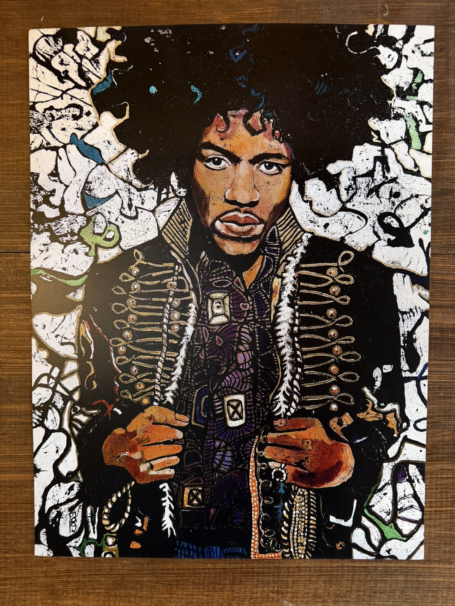 Jimi Hendrix Art Print