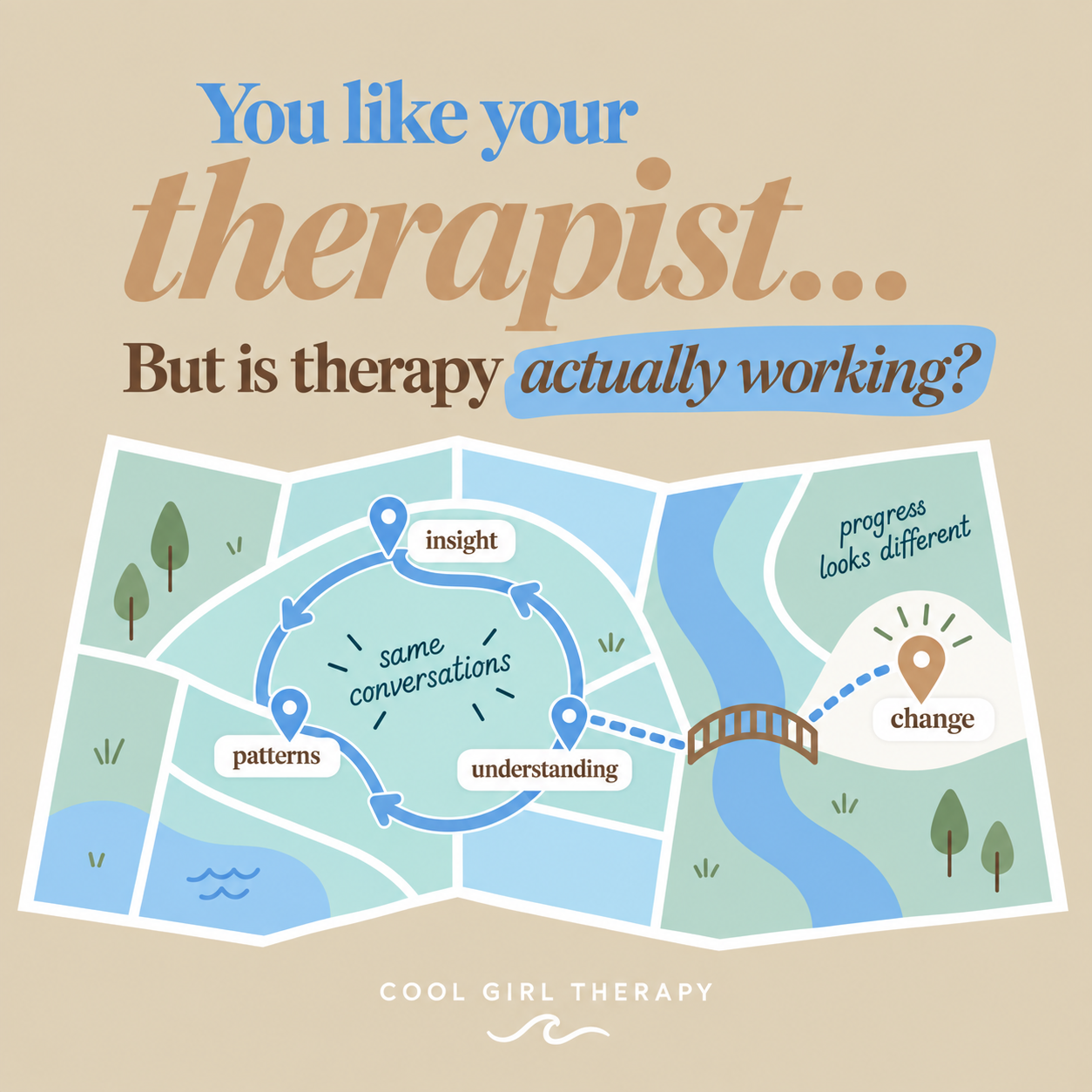 You Like Your Therapist. But Is Therapy Actually Working?