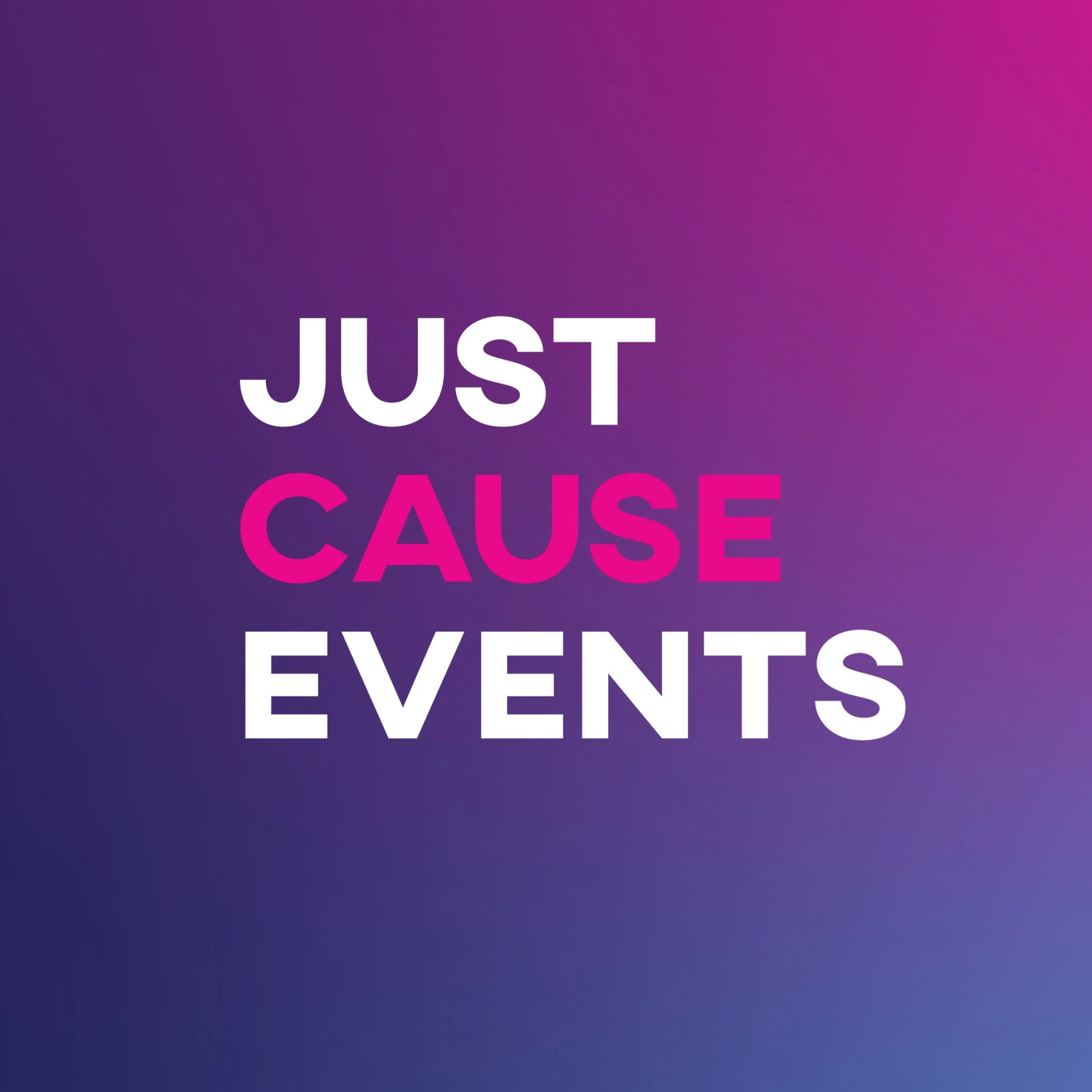 Just Cause Events, fundraising events