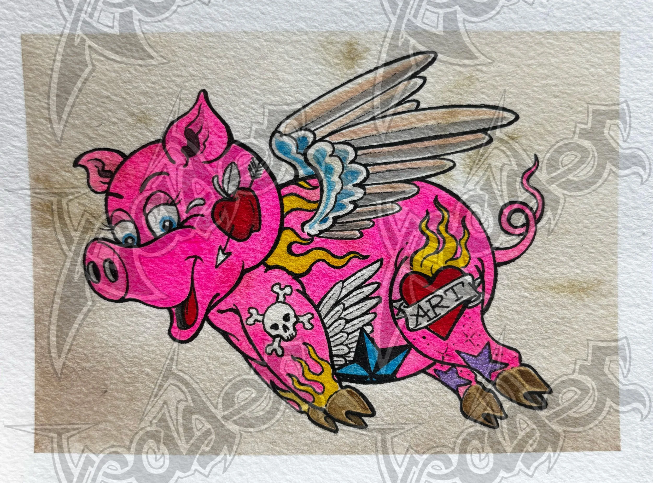 Original - Flying Pig