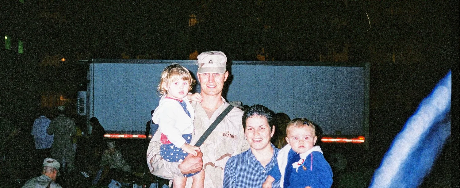 Carolina Herrin family in uniform