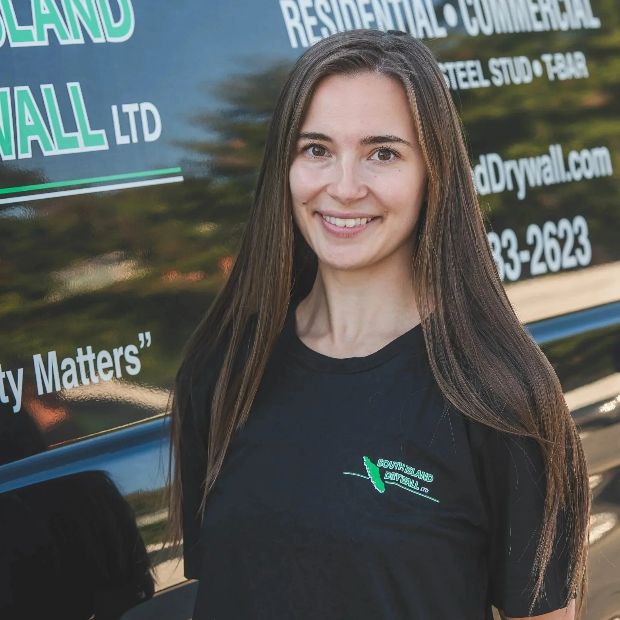 South Island Drywall Ltd. team working safely and efficiently on a Langford job site.
