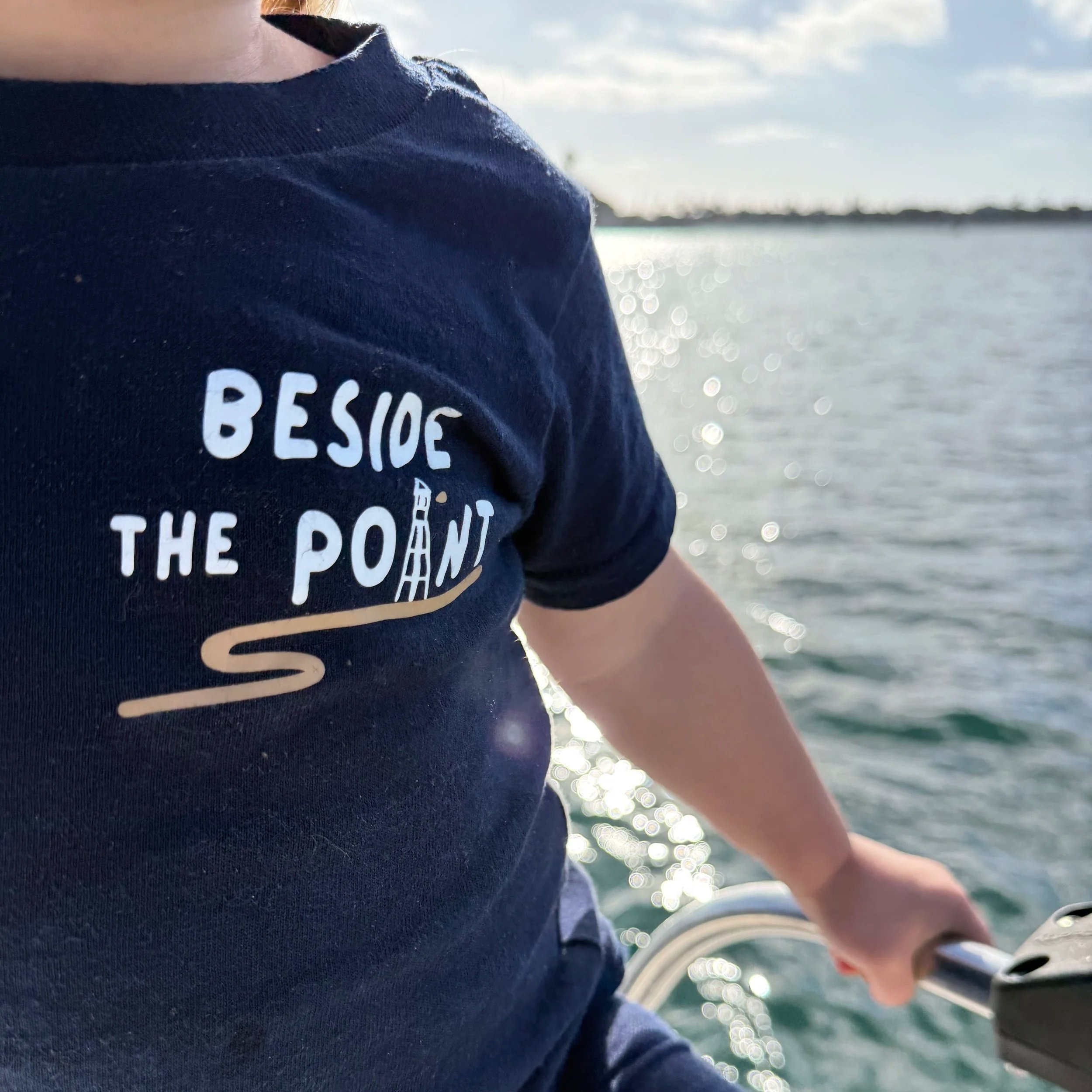 Beside The Point Kids Tee