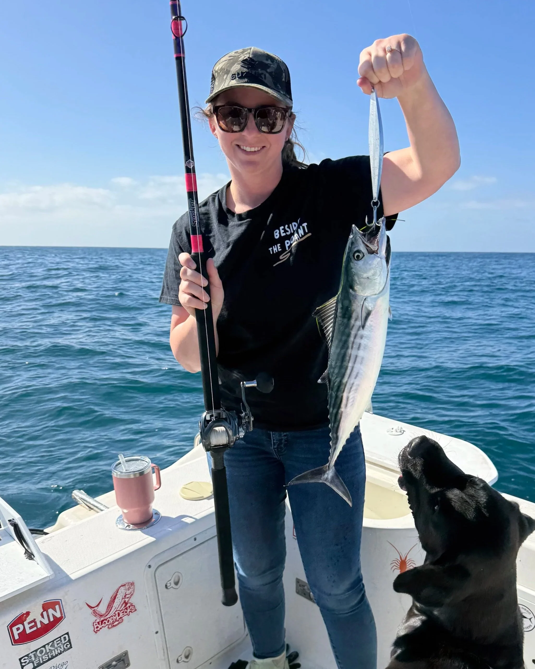 Point Loma angler with fish