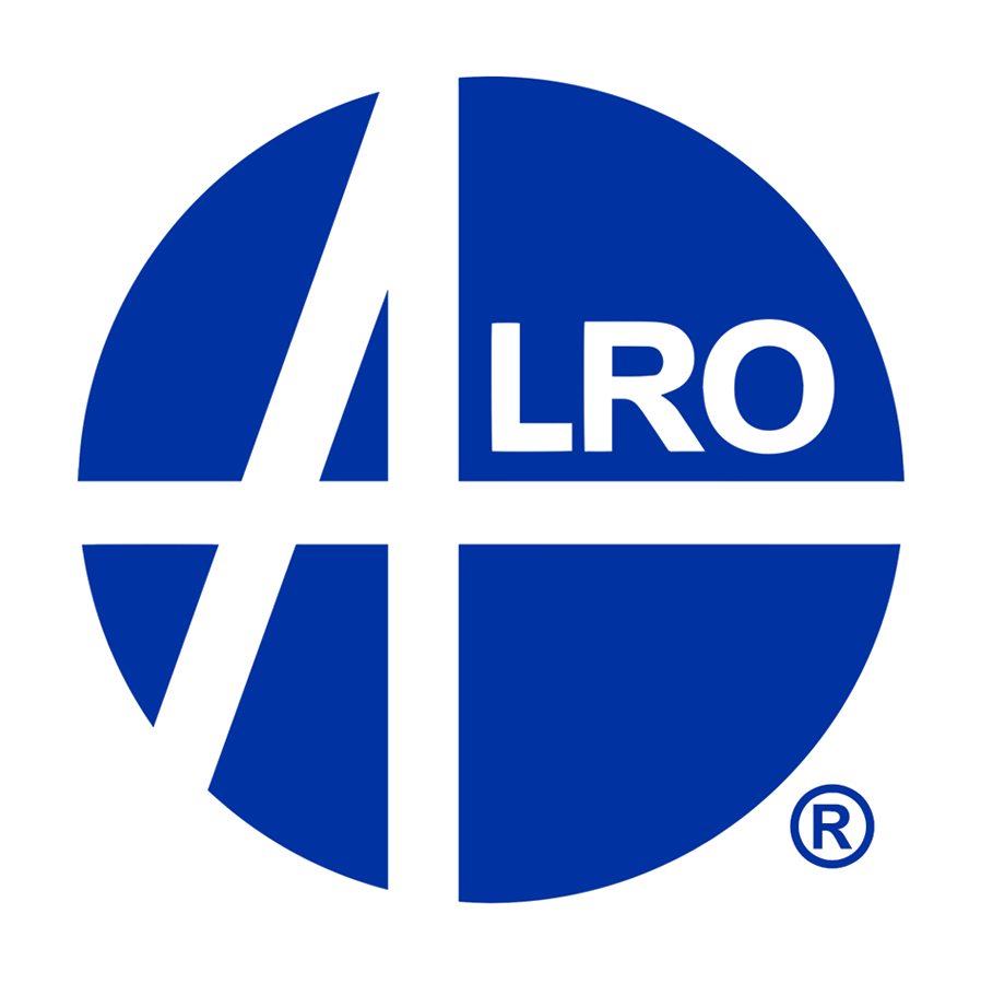 Alro Steel blue and white sponsor logo for the Tony Open golf fundraiser