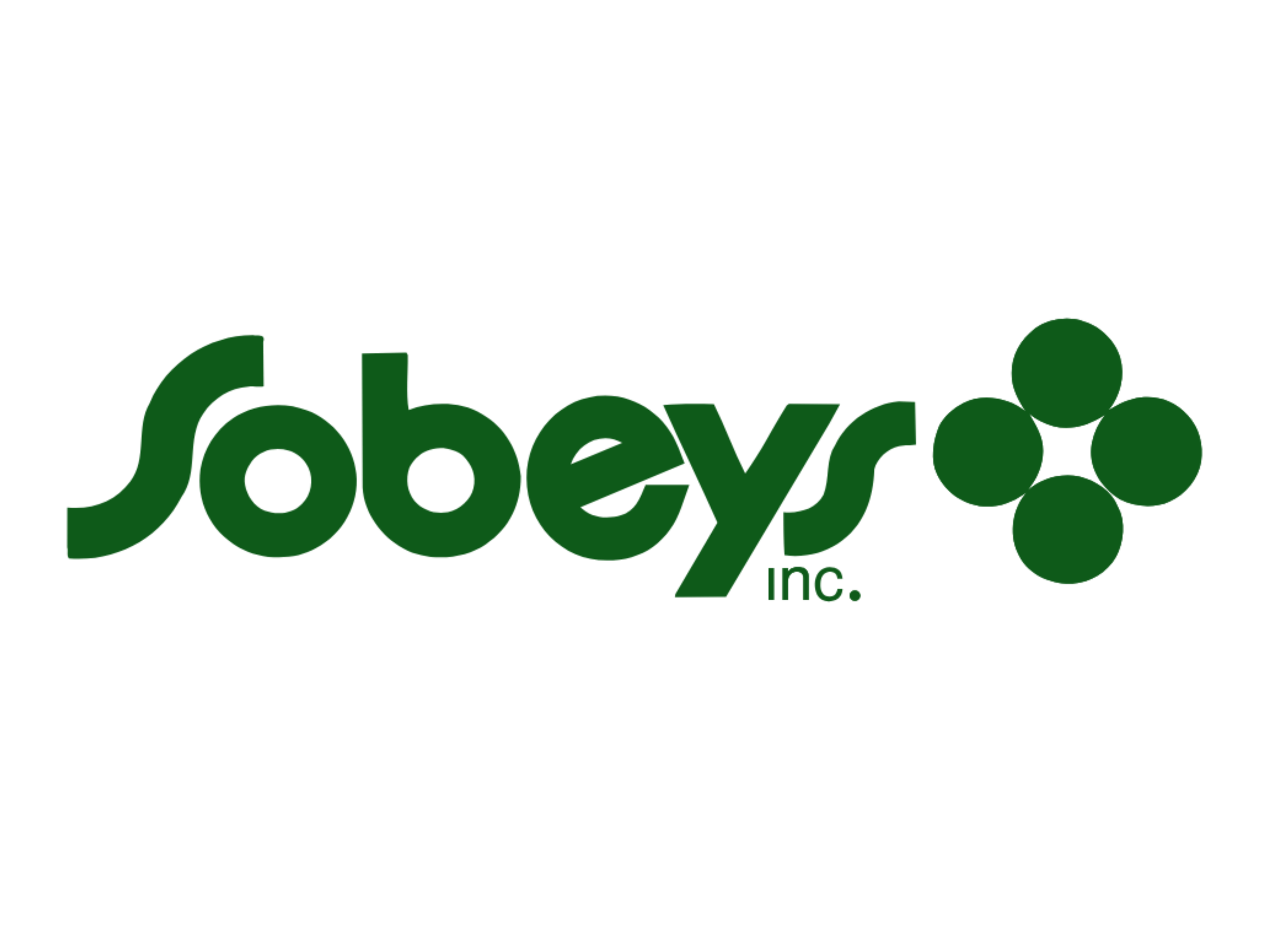 Green logo with the word 'Sobeys Inc.' and a four-circle emblem.