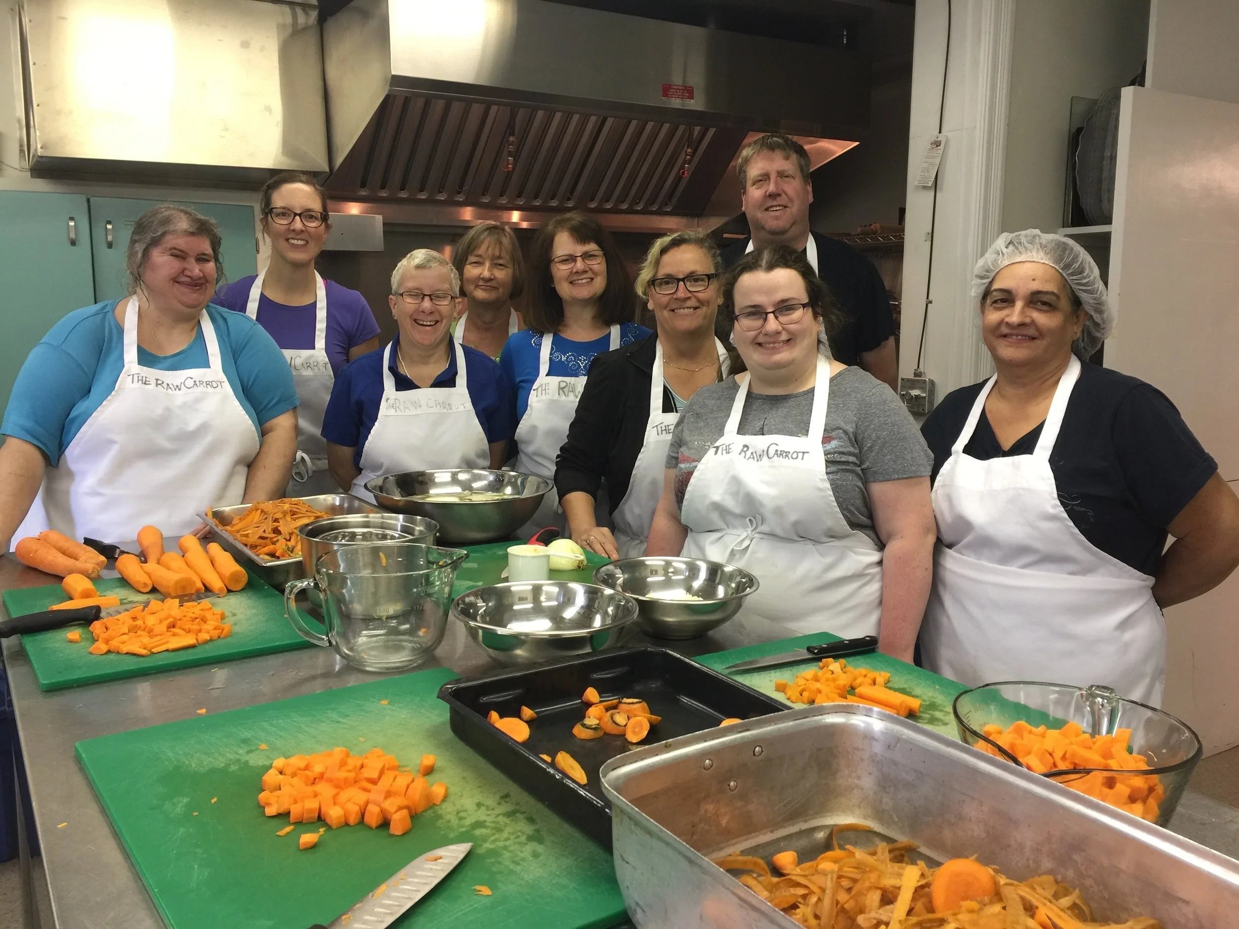 Kitchen Staff at Work