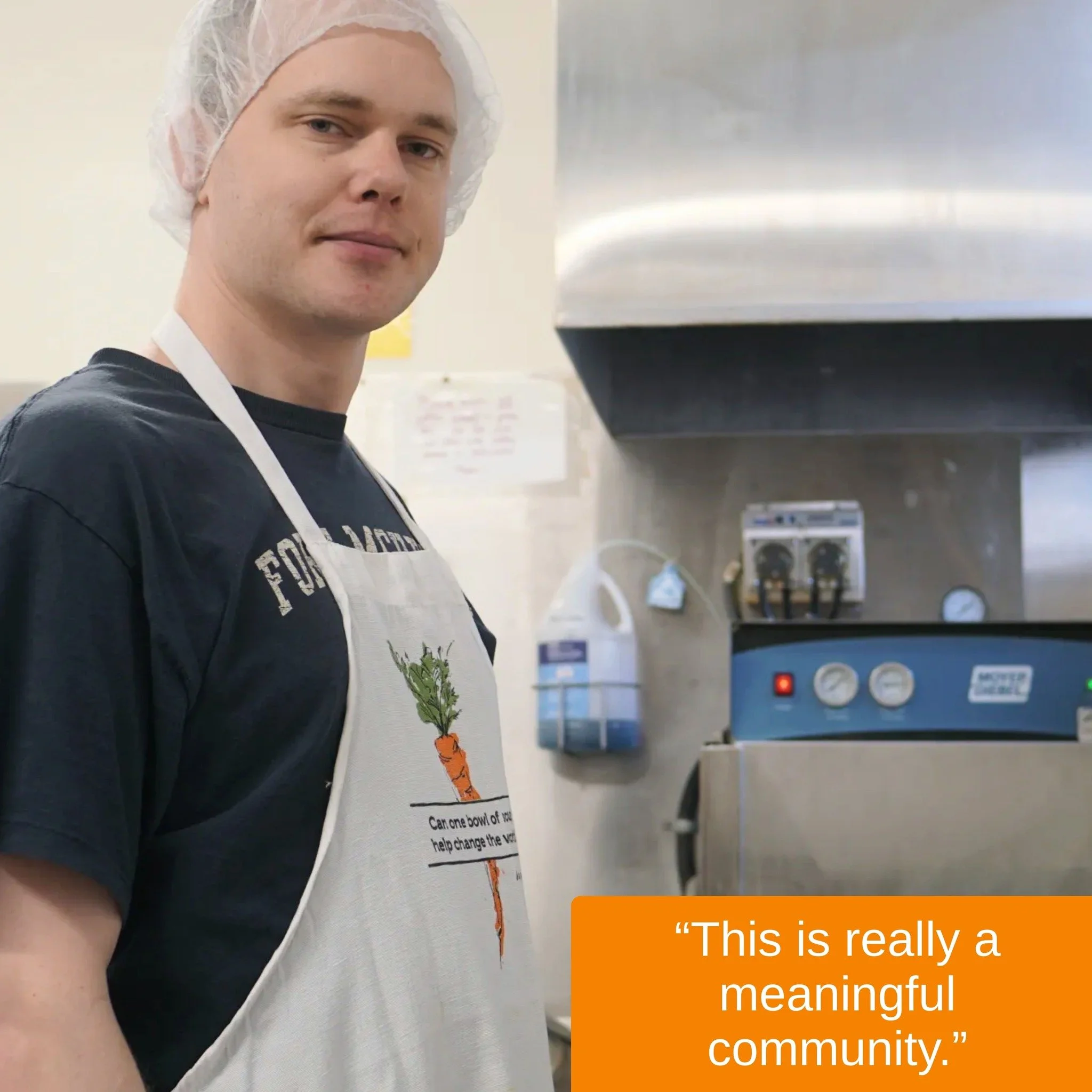 Meet Lucas. For over 5 years, he's been part of The Raw Carrot family at @mcc_ontario  in Kitchener. His journey is a powerful reminder of what's possible when someone is given a hand UP.

After struggling with anxiety and depression as a teenager, L