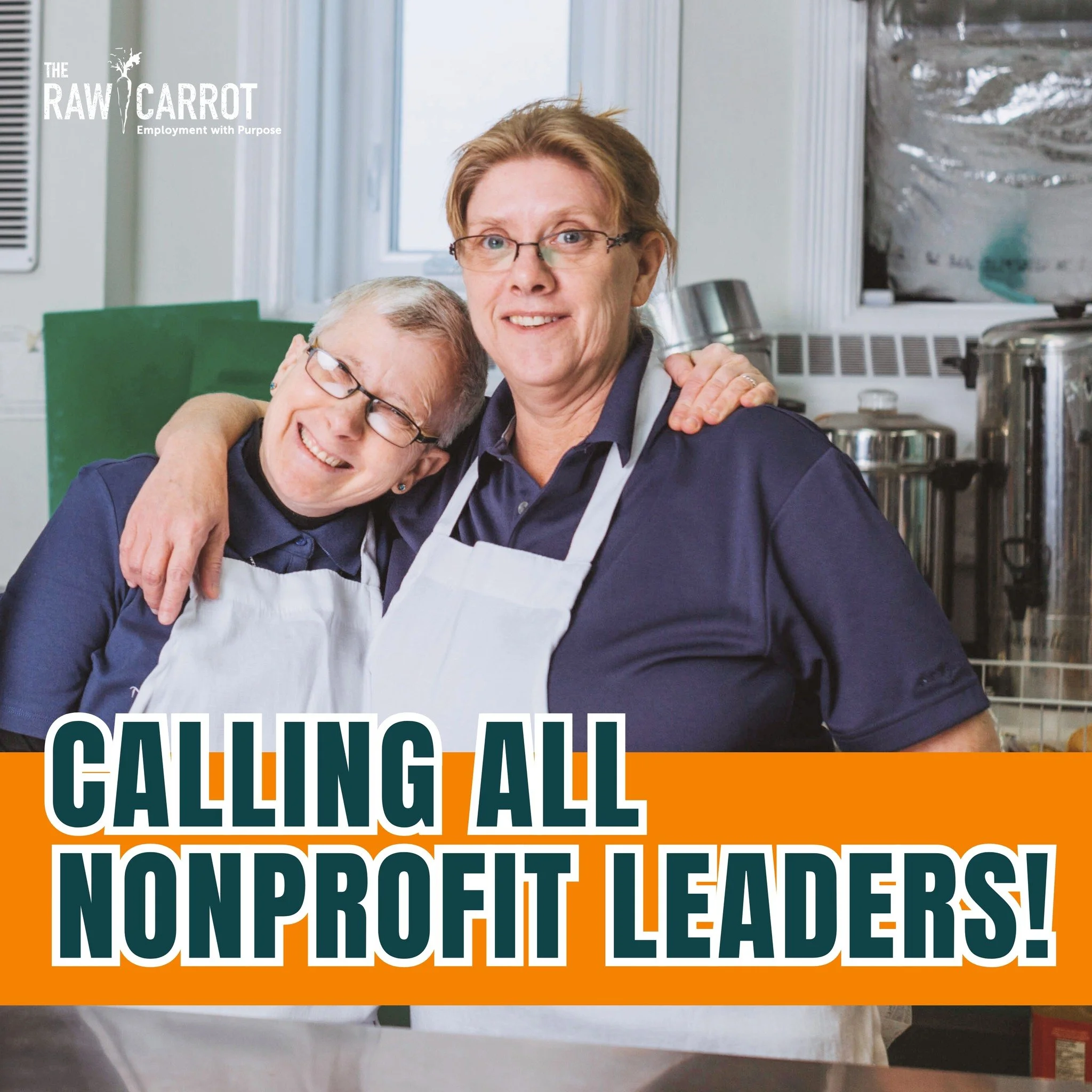Nonprofit leaders: If you've been wondering how to create dignified, meaningful employment for people who face barriers to work, this webinar is for you.

Join us on March 25 at 12pm EST for a free, no-obligation conversation about launching a Raw Ca