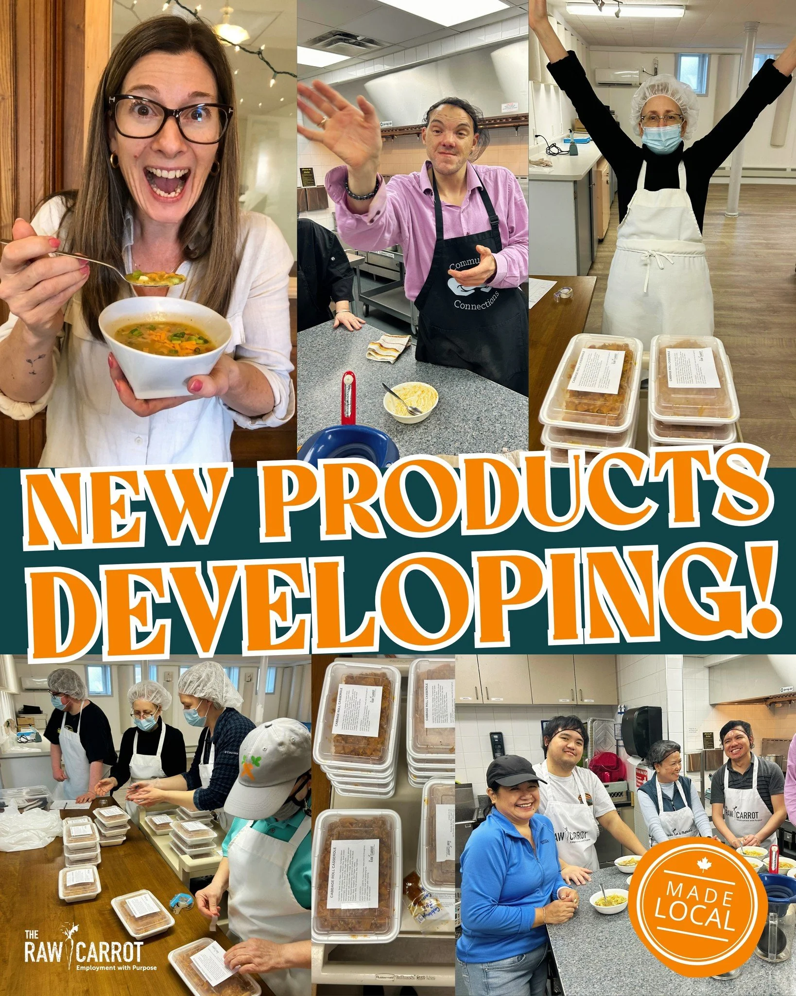 Our team is having a blast developing a baked meal and a new signature soup, shaped by the people doing the work as much as the recipes themselves.

Each product is created with intention. It supports steady, meaningful work and fits the rhythm of ou