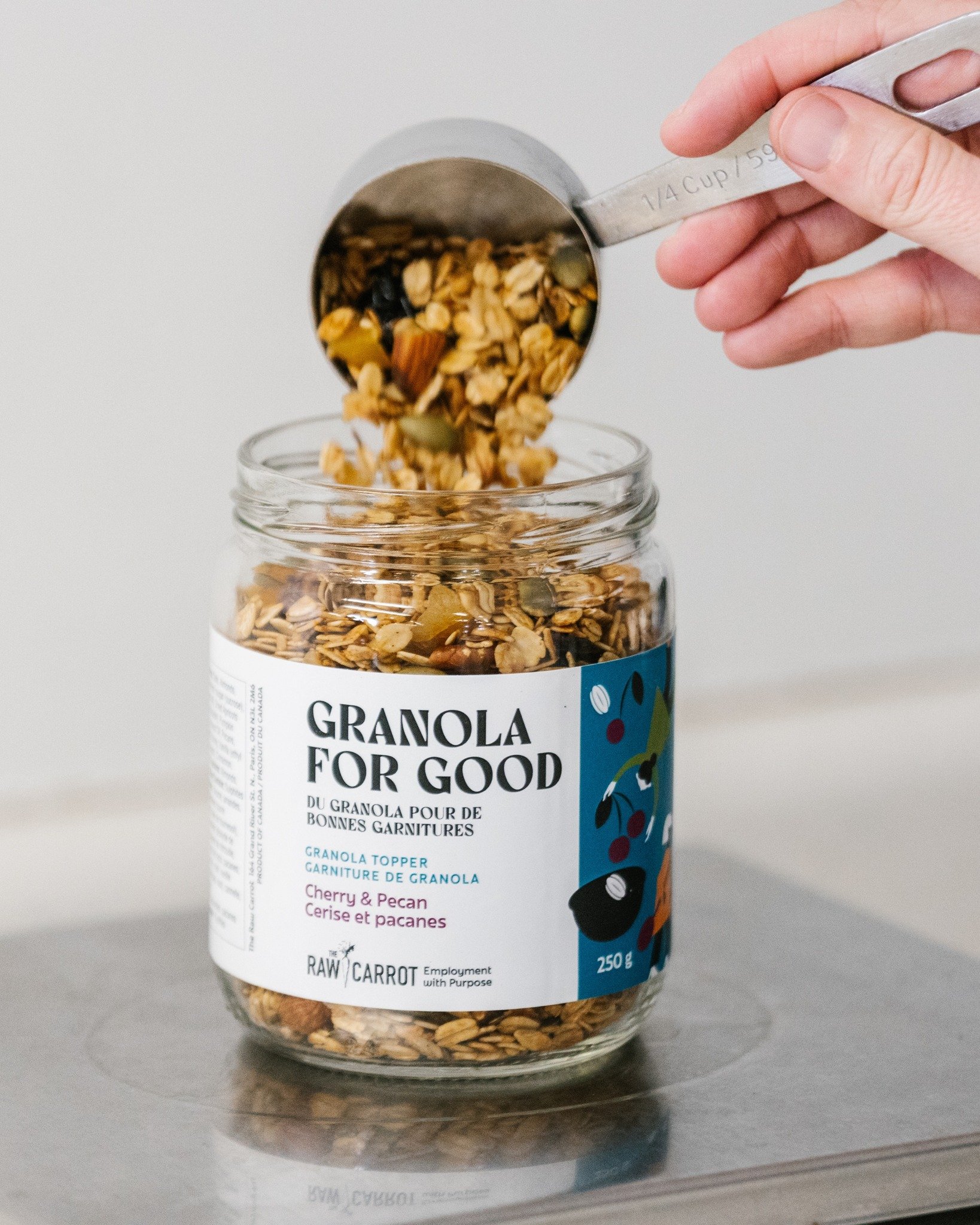 🍯 Granola for Good is wholesome, flavourful, and made to fuel your day. Every jar supports people stepping into employment, gaining confidence, and contributing to their communities.

Sprinkle it on yogurt, enjoy it with fruit, or eat it straight fr