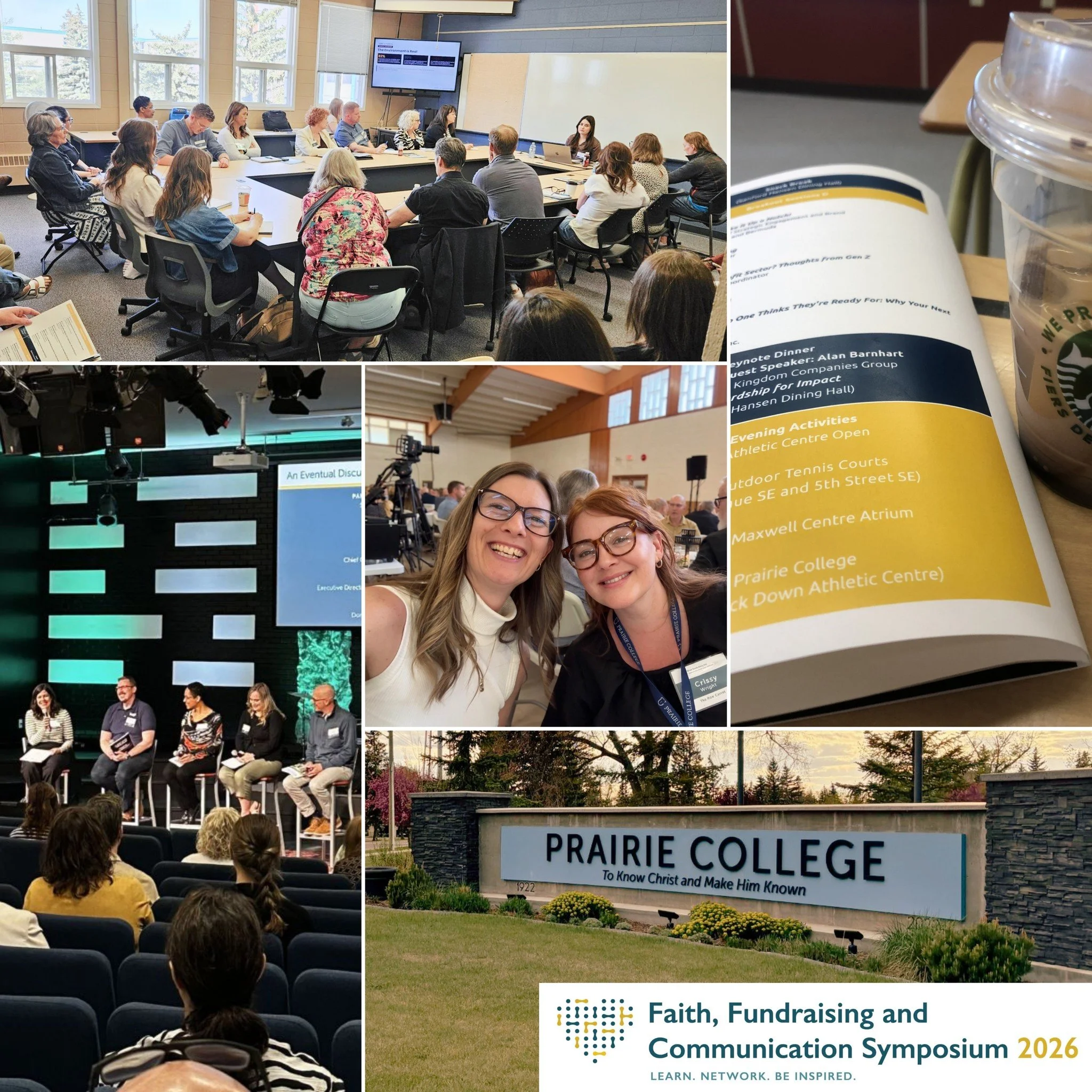 We&rsquo;re back from the Faith, Fundraising and Communication Symposium at Prairie College feeling encouraged by the conversations and community 🙌 We were especially impacted by keynote speaker Alan Barnhart and the reminder that everything we have