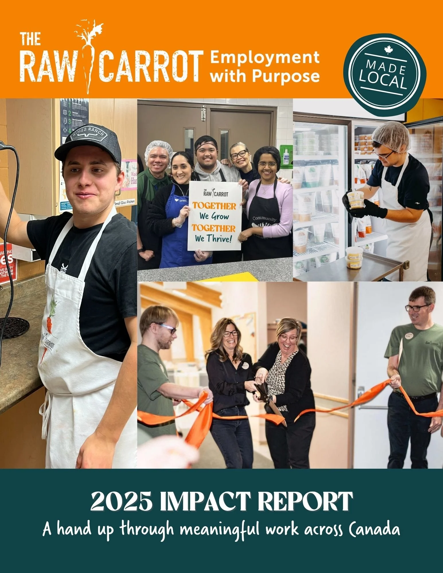 Cover Image of the 2025 Impact Report.
