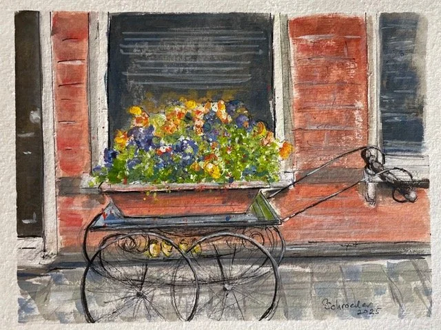 Flower Cart, Enkhuizen, the Netherlands