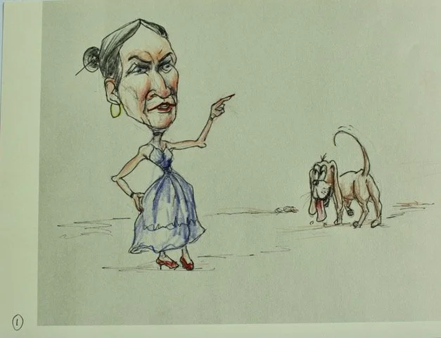 When the Scrooge Stole Figure Drawing #1