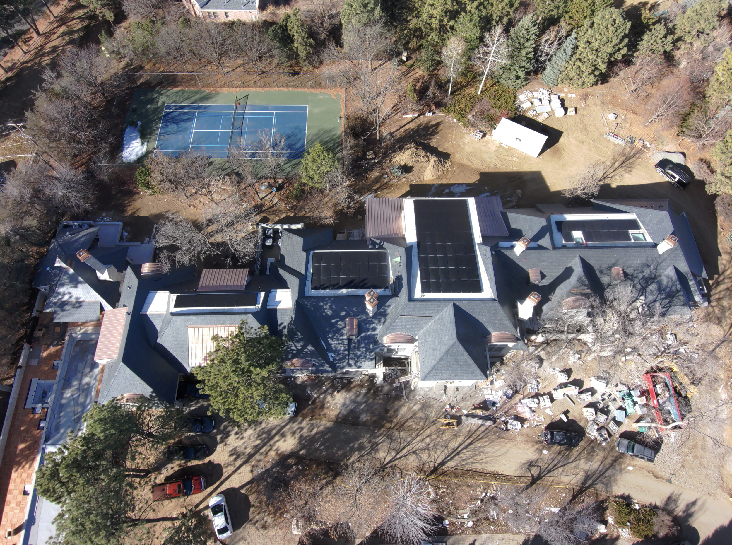 Lux house roof replacement