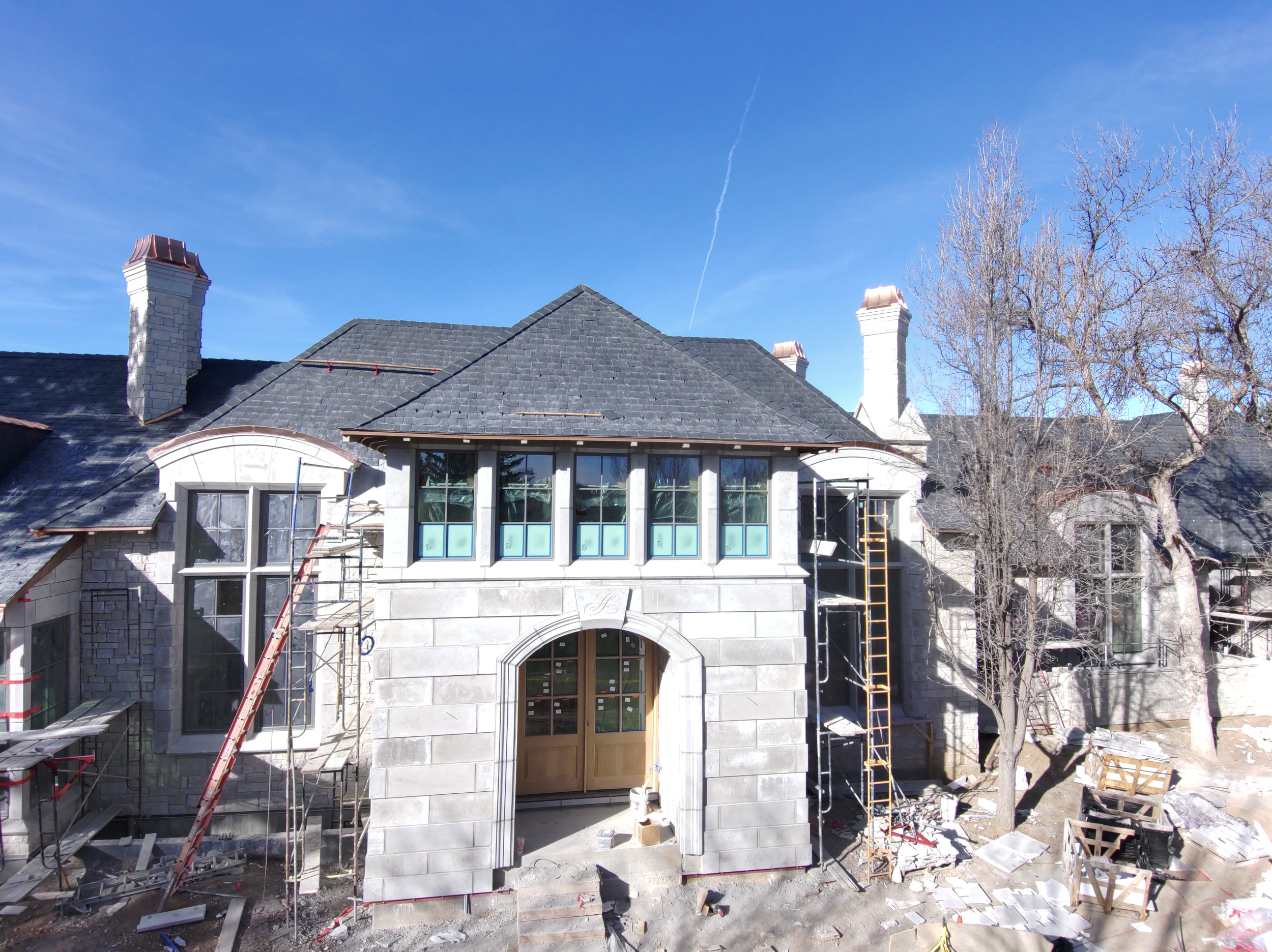 Lux house roof replacement