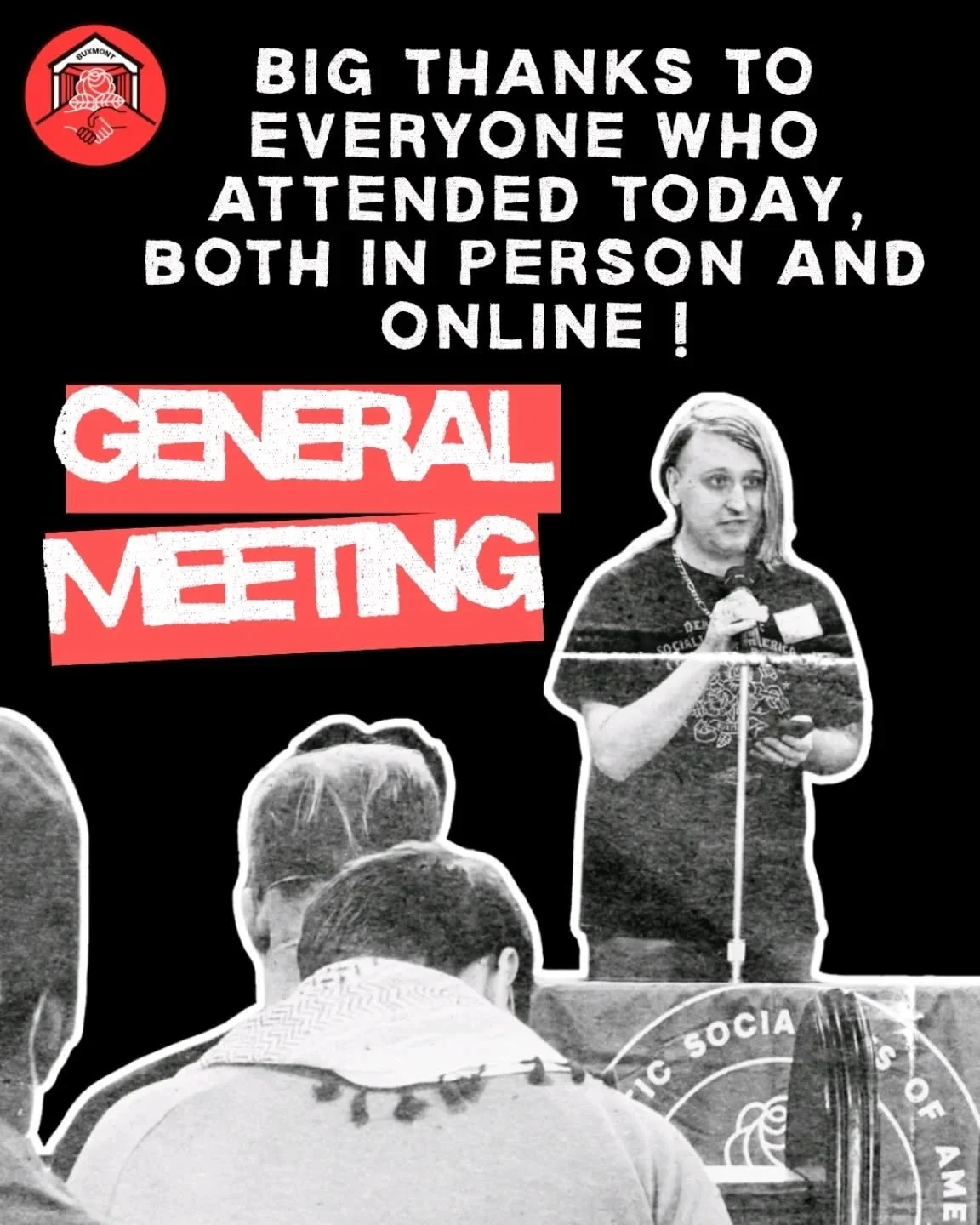 Thank you to everyone for making our first GM of 2026 a success! #buxmontdsa