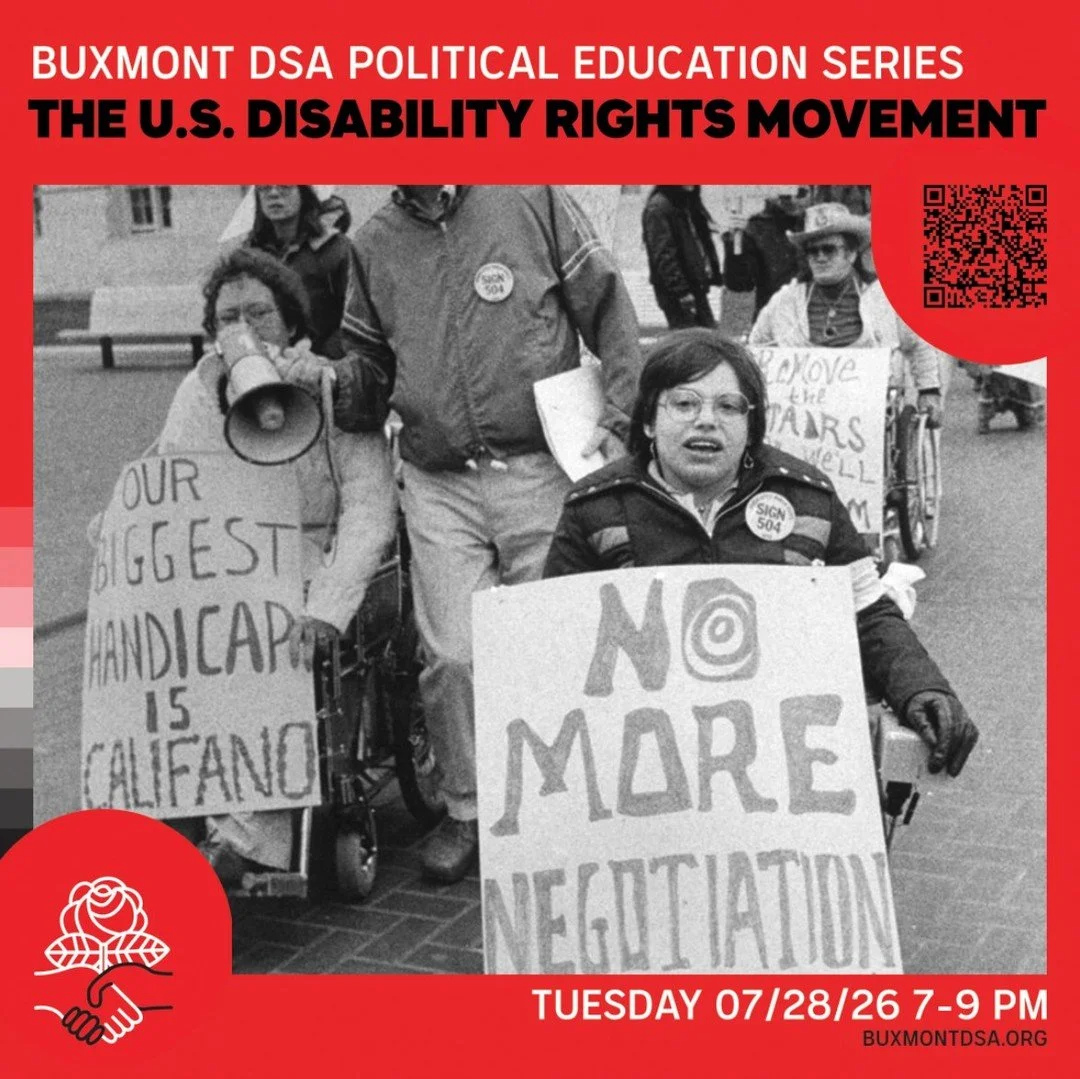RSVP via link in bio. 7/28 7-9PM via Zoom: This Praxis Series session will explore an often overlooked part of our nation&rsquo;s history: the U.S. Disability Rights Movement. We will look at key figures such as Ed Roberts, Judy Heumann, and Kitty Co