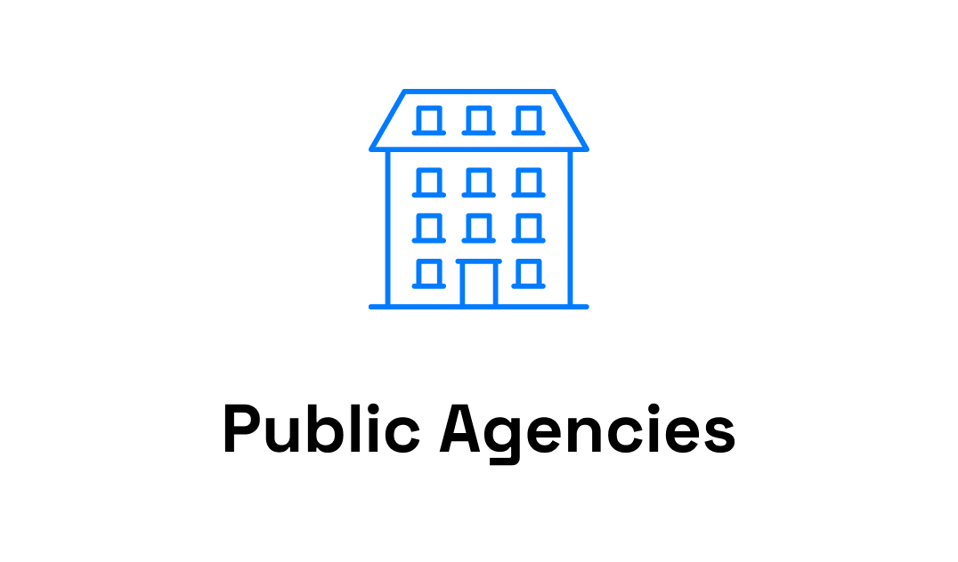 icon of a building for public agencies