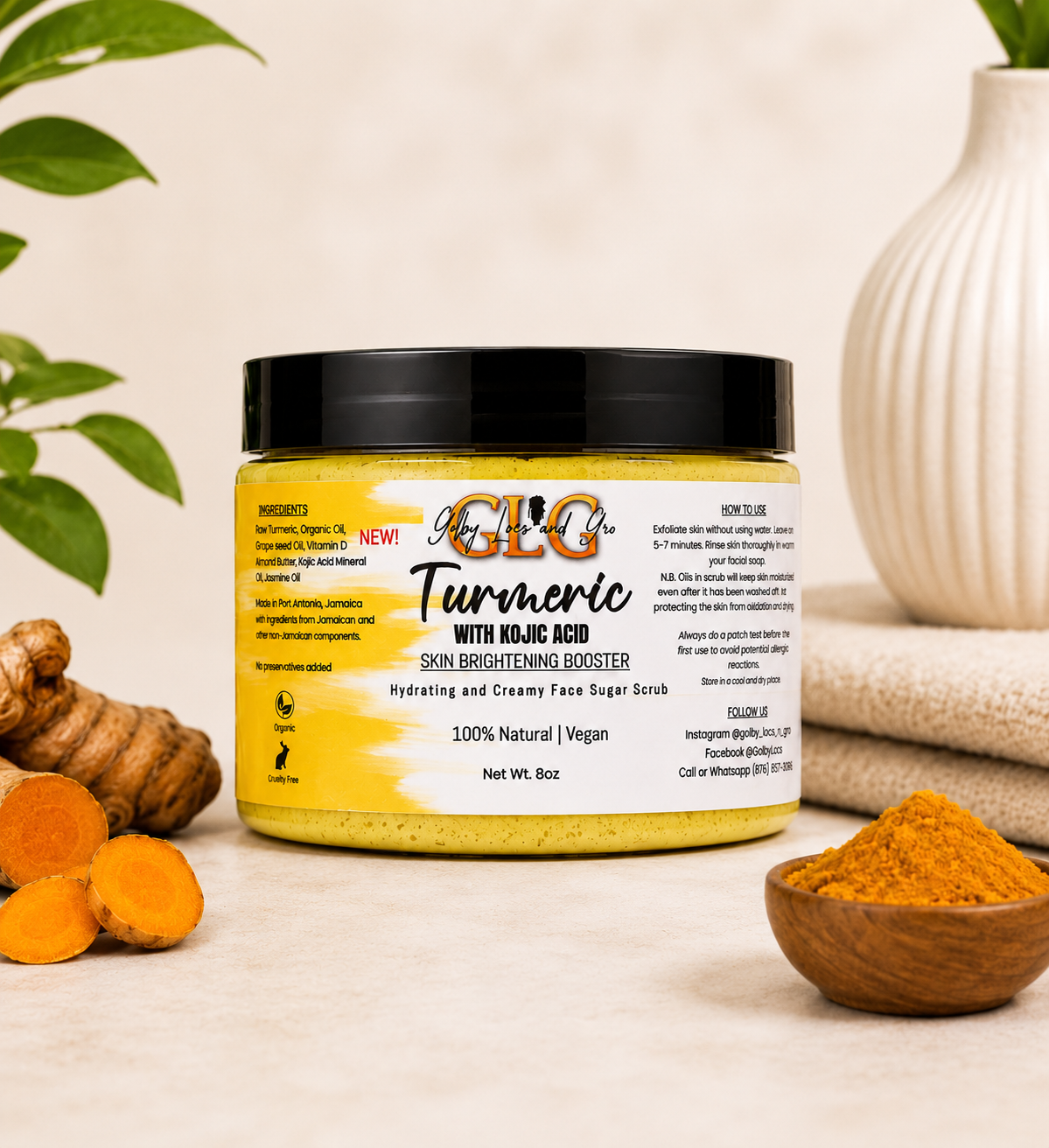 Hydrating & Creamy Facial Sugar Scrubs- NEW!