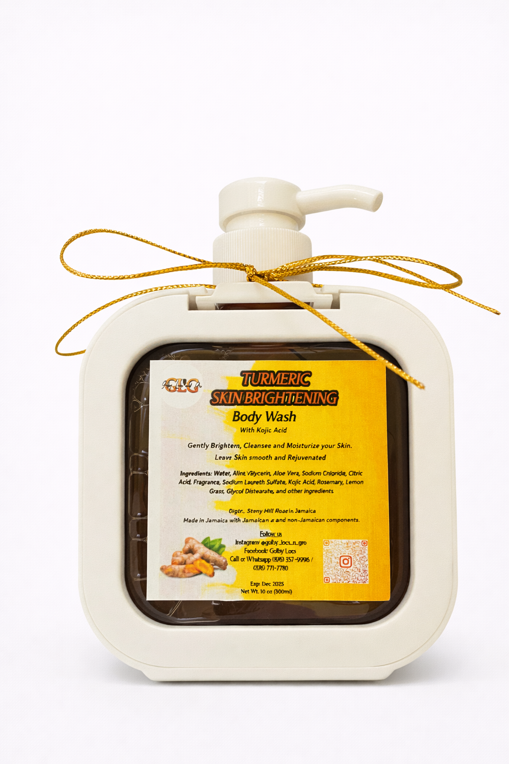 Turmeric Skin Brightening Body Wash (with Kojic Acid)
